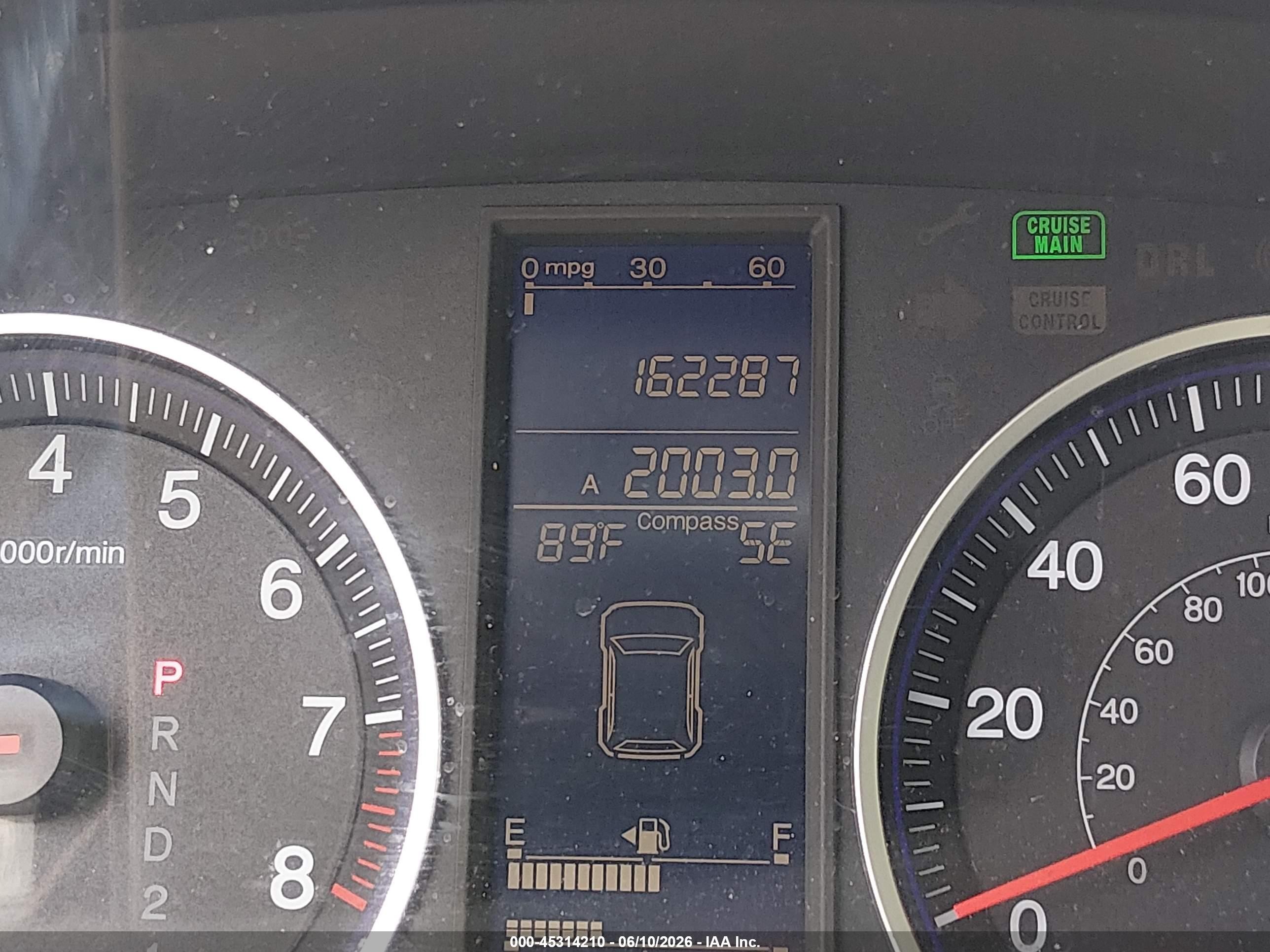 2010 Honda Cr-v Ex Gray vin: 5J6RE4H52AL065894