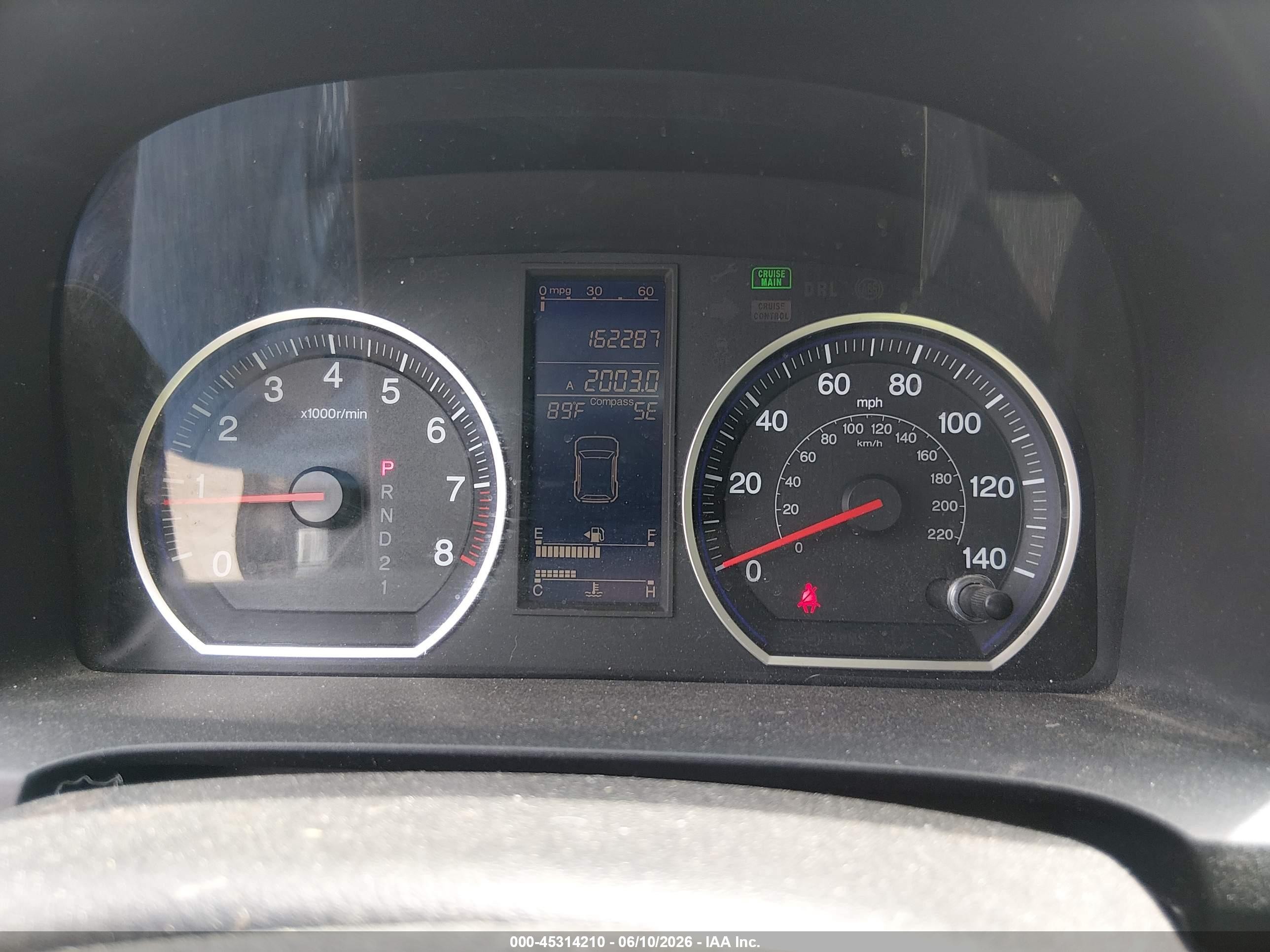 2010 Honda Cr-v Ex Gray vin: 5J6RE4H52AL065894