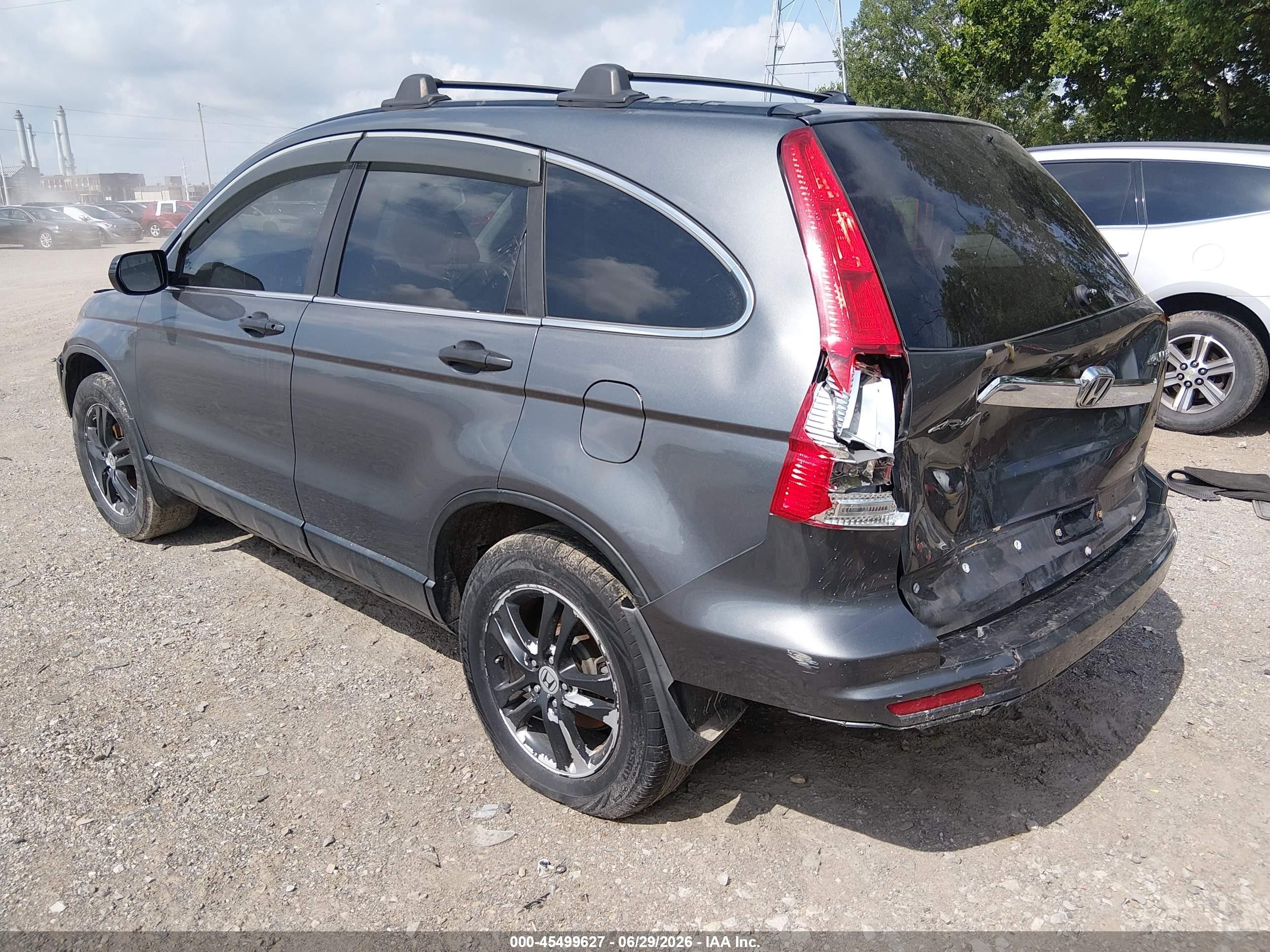 2010 Honda Cr-v Ex Gray vin: 5J6RE4H52AL090553
