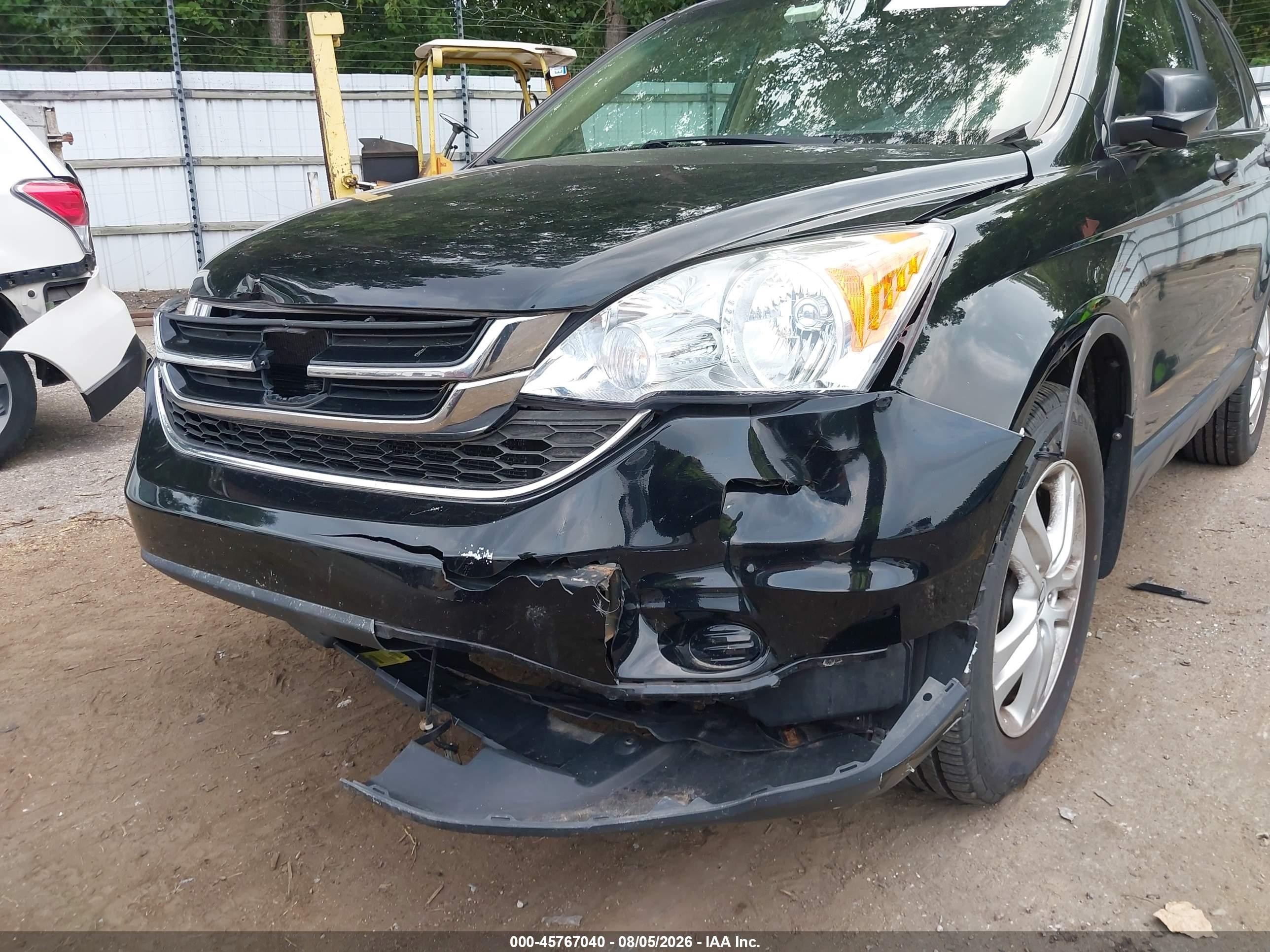 2010 Honda Cr-v Ex Black vin: 5J6RE4H52AL095087