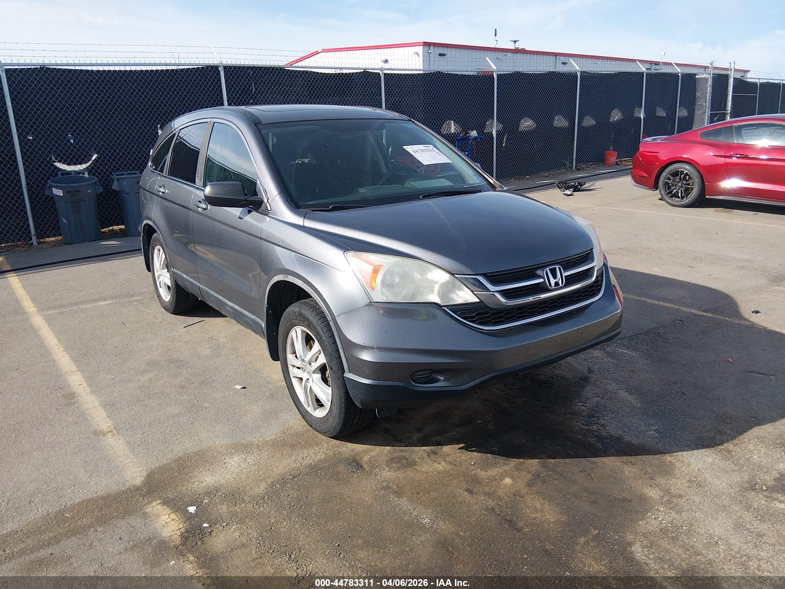 2011 Honda Cr-v Ex Gray vin: 5J6RE4H52BL103299