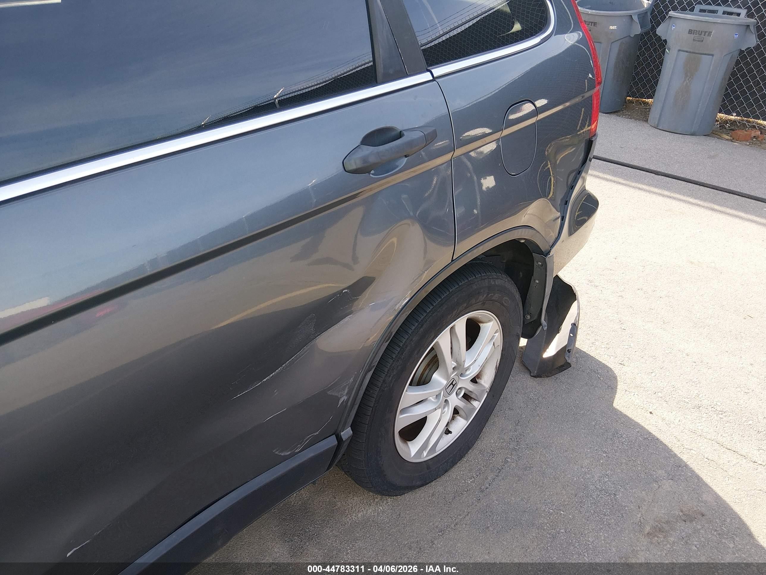 2011 Honda Cr-v Ex Gray vin: 5J6RE4H52BL103299