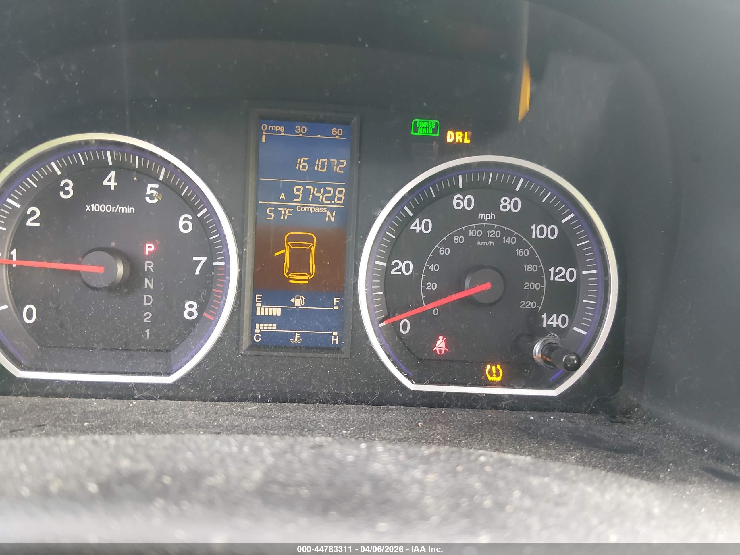 2011 Honda Cr-v Ex Gray vin: 5J6RE4H52BL103299