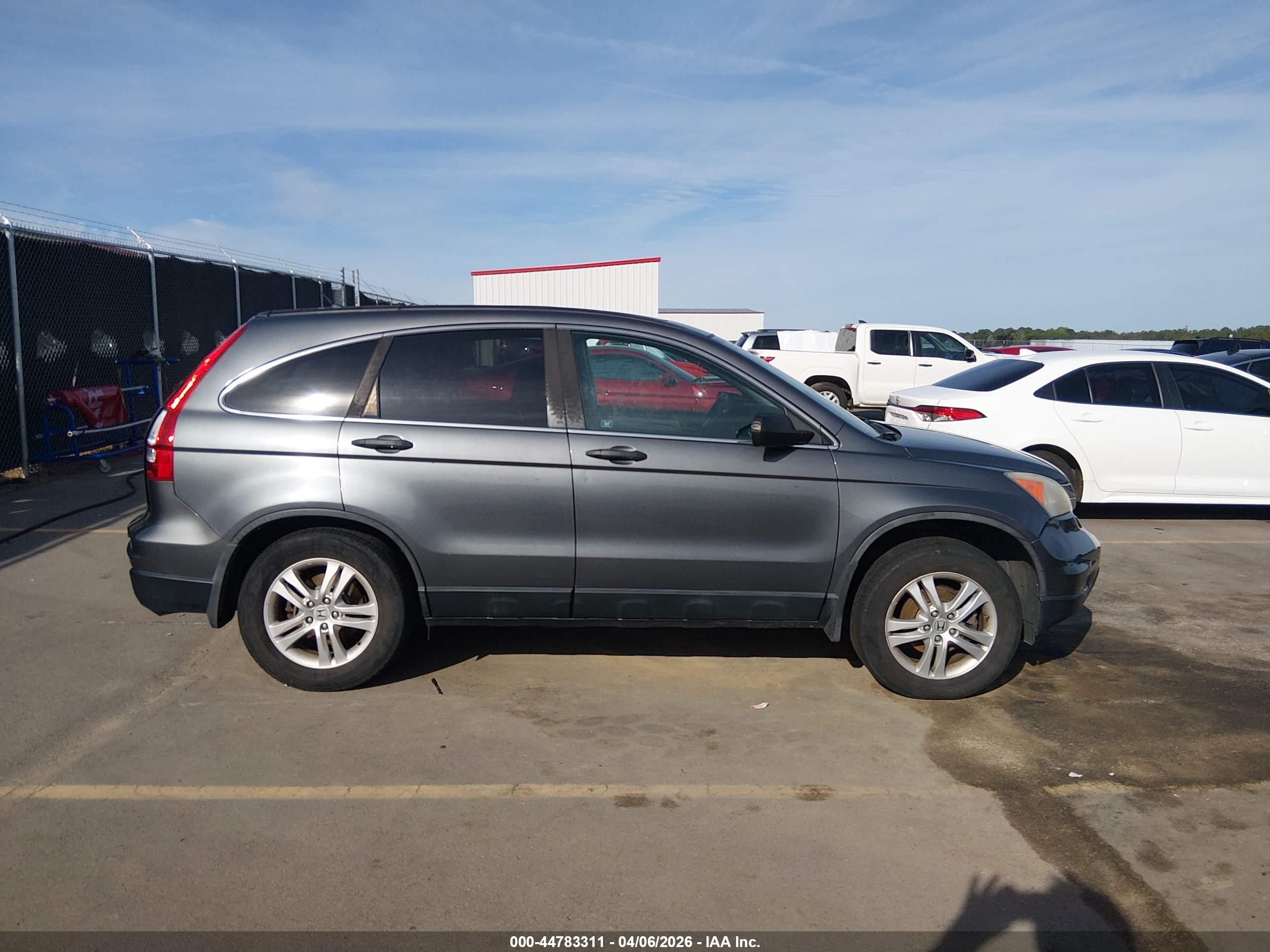 2011 Honda Cr-v Ex Gray vin: 5J6RE4H52BL103299