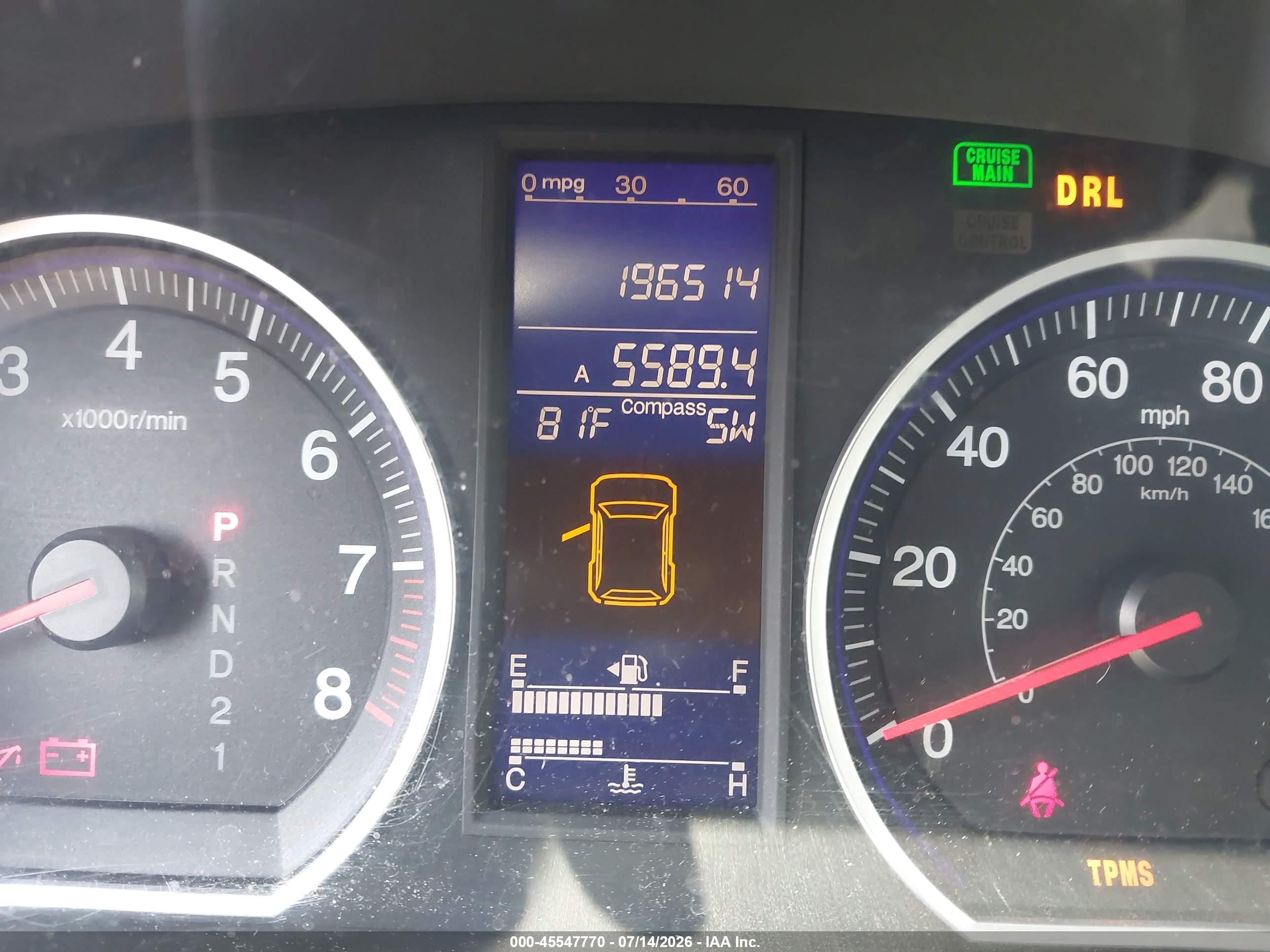 2011 Honda Cr-v Ex Blue vin: 5J6RE4H52BL120197