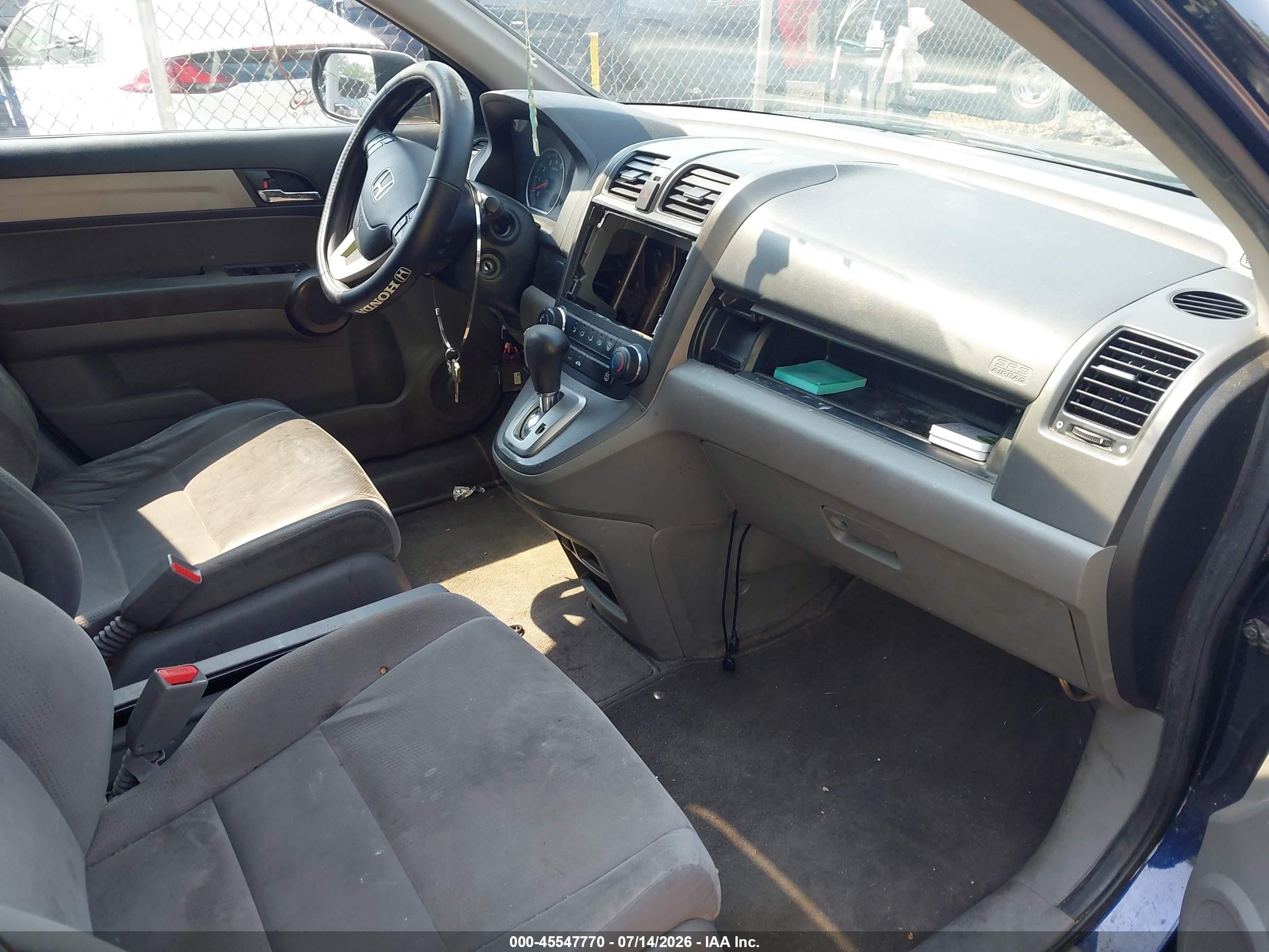 2011 Honda Cr-v Ex Blue vin: 5J6RE4H52BL120197