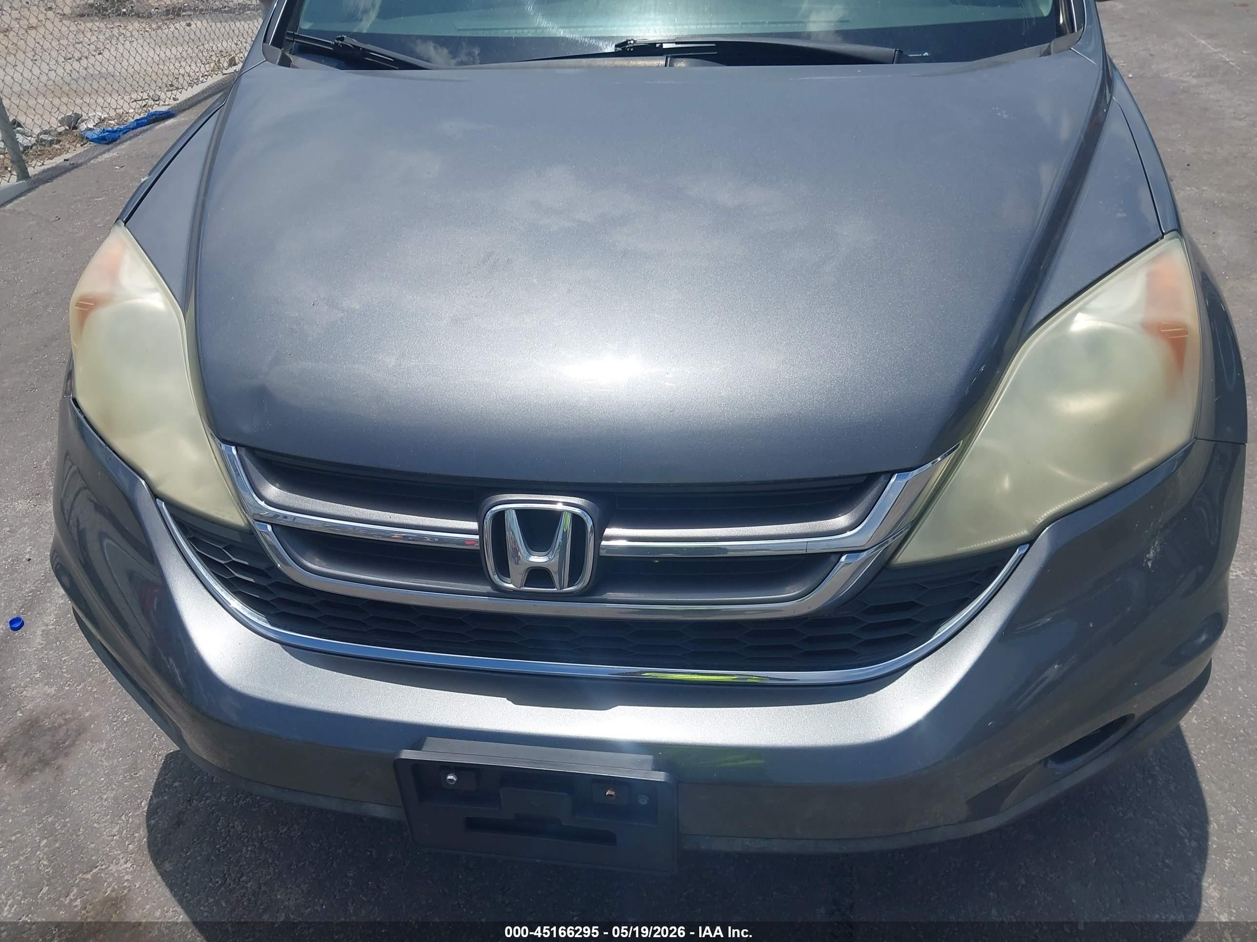 2010 Honda Cr-v Ex Gray vin: 5J6RE4H53AL040227