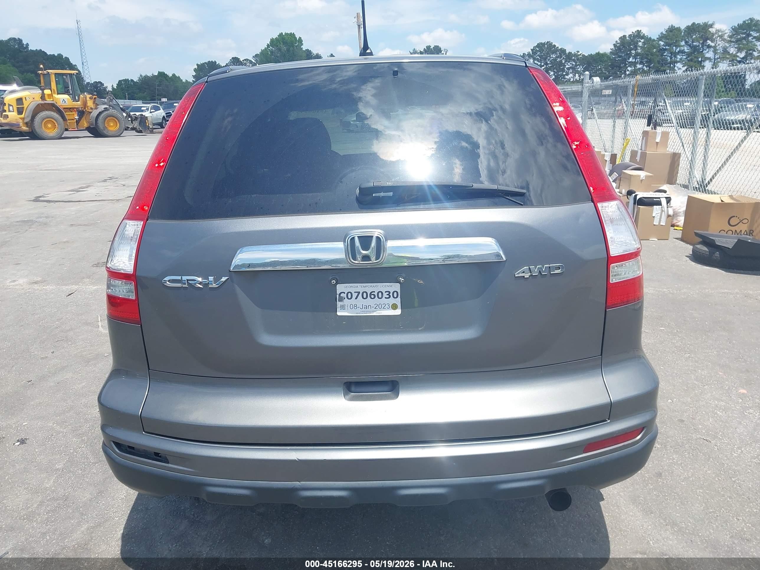 2010 Honda Cr-v Ex Gray vin: 5J6RE4H53AL040227