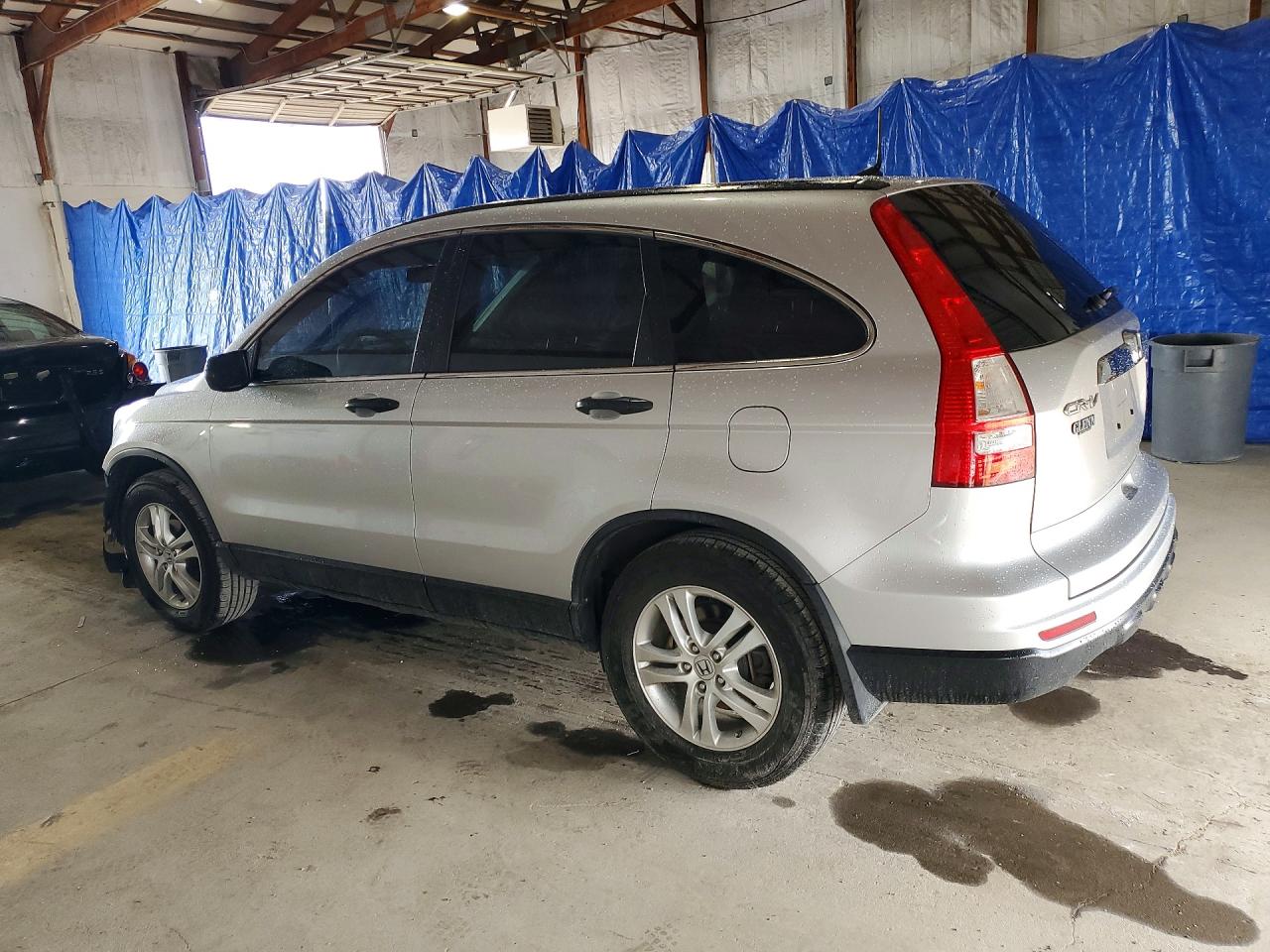 2010 Honda Cr-v Ex Silver vin: 5J6RE4H53AL045184