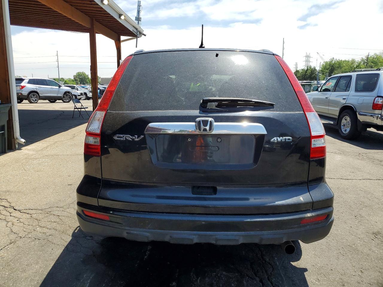 2010 Honda Cr-v Ex Black vin: 5J6RE4H53AL058615
