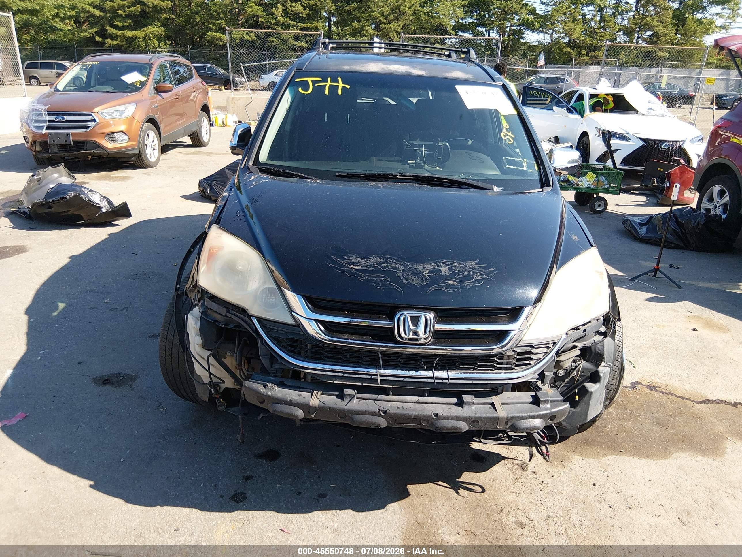 2010 Honda Cr-v Ex Черный vin: 5J6RE4H53AL080744