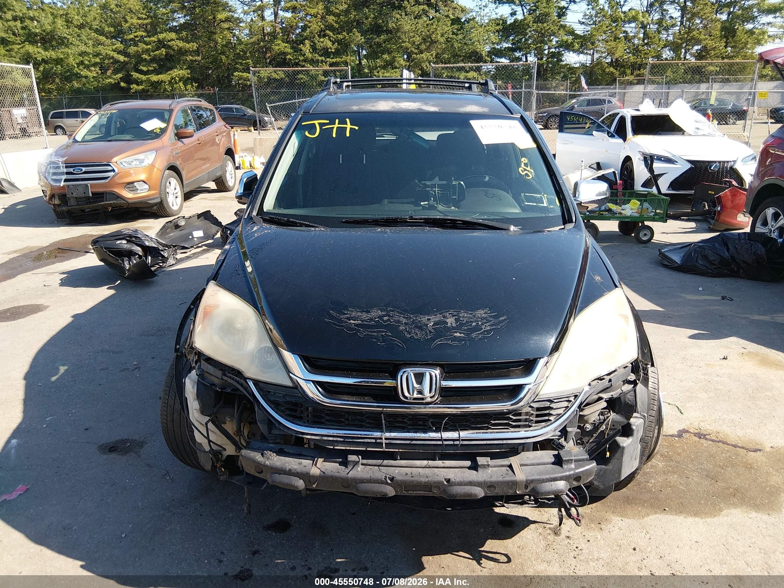 2010 Honda Cr-v Ex Черный vin: 5J6RE4H53AL080744