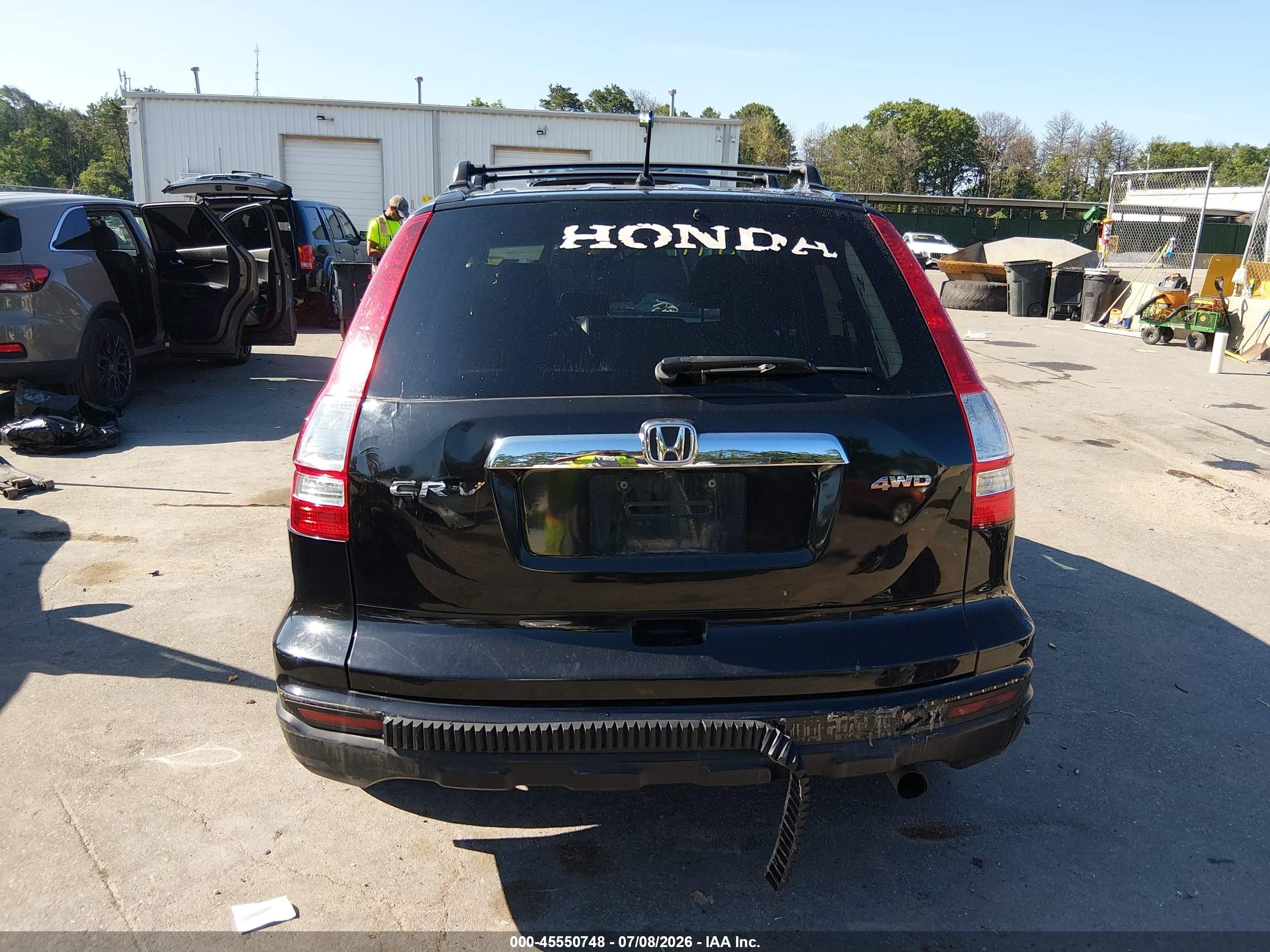 2010 Honda Cr-v Ex Черный vin: 5J6RE4H53AL080744