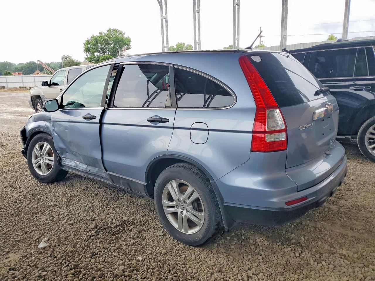 2010 Honda Cr-v Ex Blue vin: 5J6RE4H53AL082106