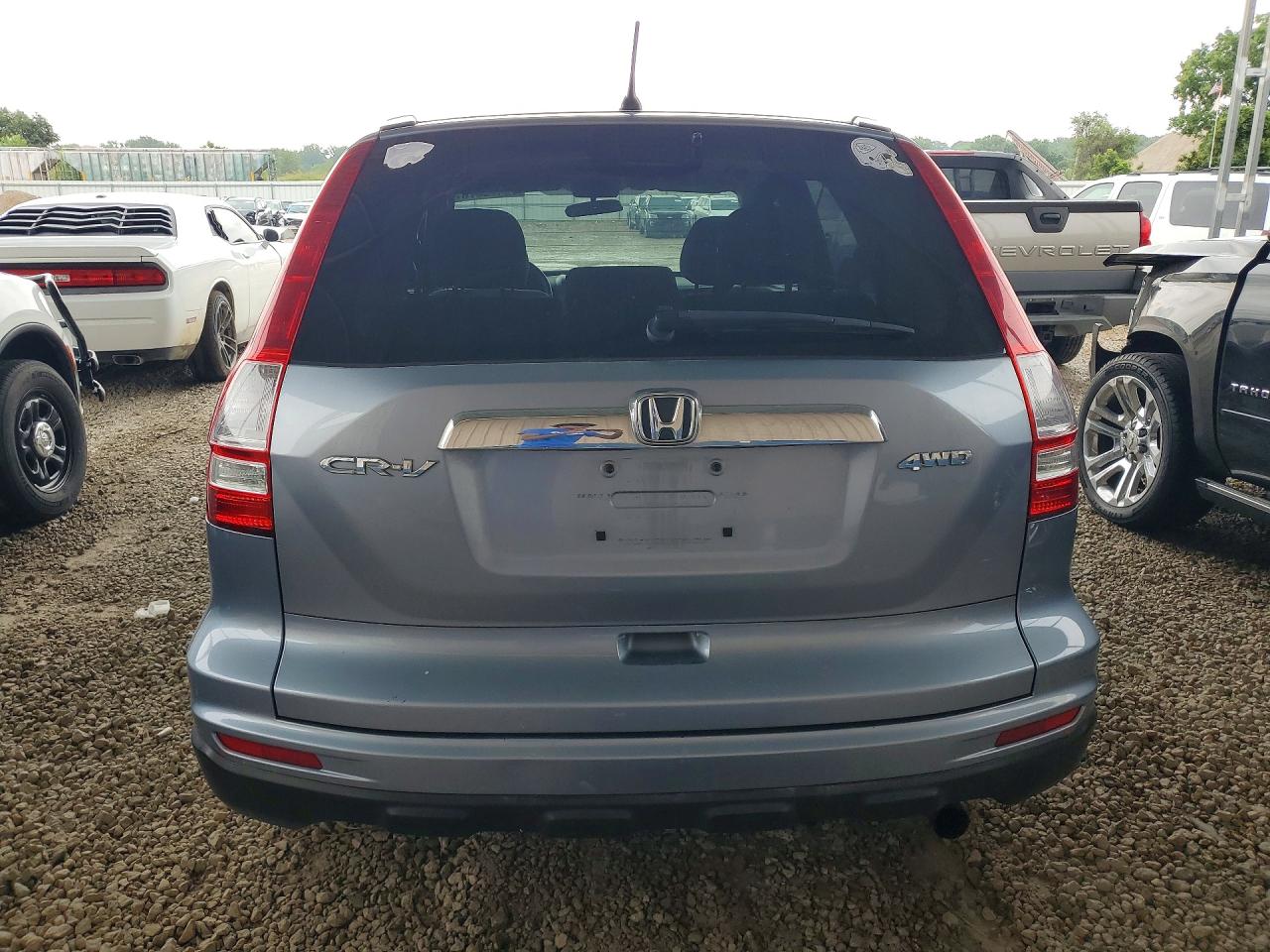 2010 Honda Cr-v Ex Blue vin: 5J6RE4H53AL082106