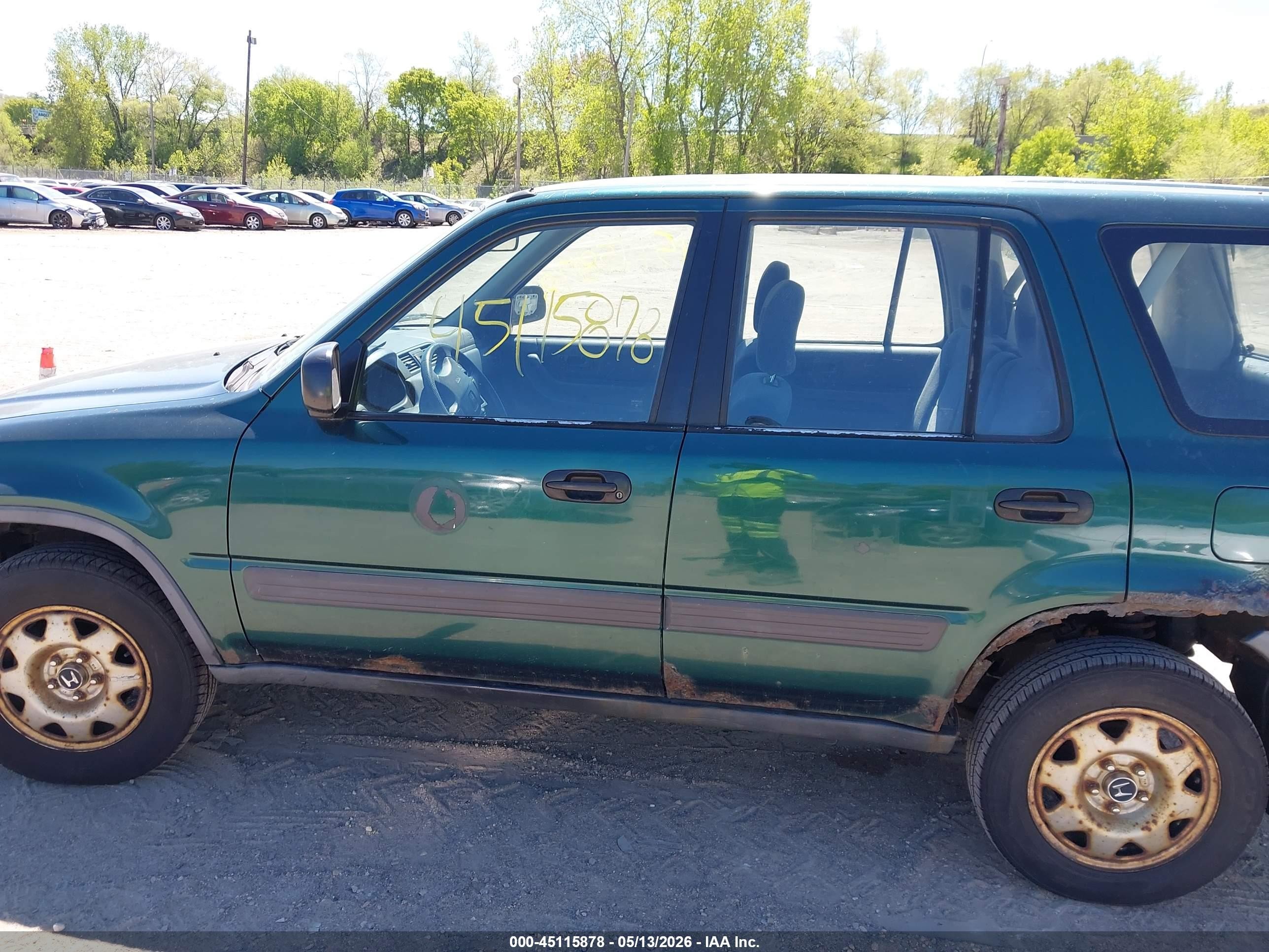 2011 Honda Cr-v Ex Green vin: 5J6RE4H53BL001591