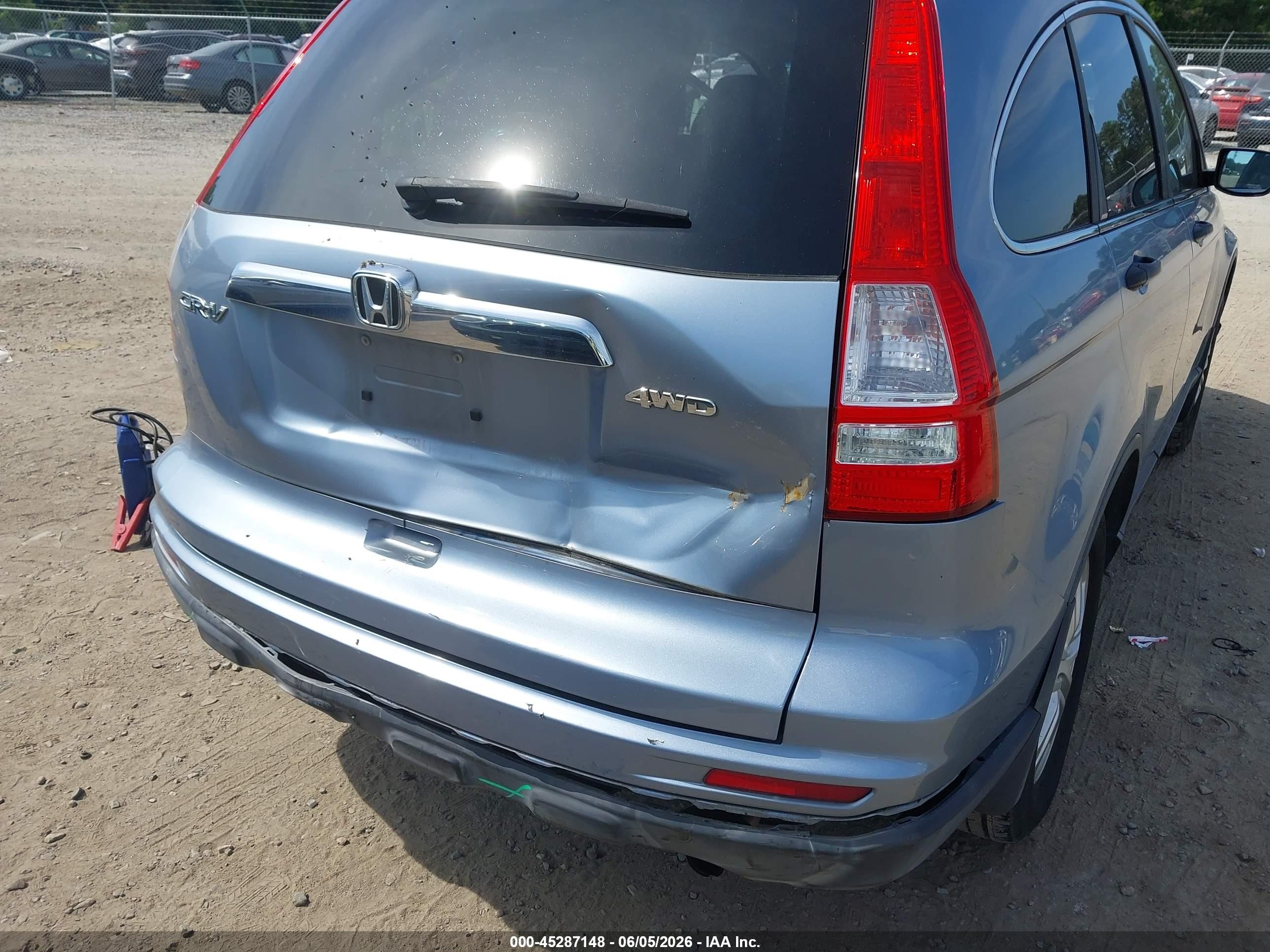 2011 Honda Cr-v Ex Blue vin: 5J6RE4H53BL019024