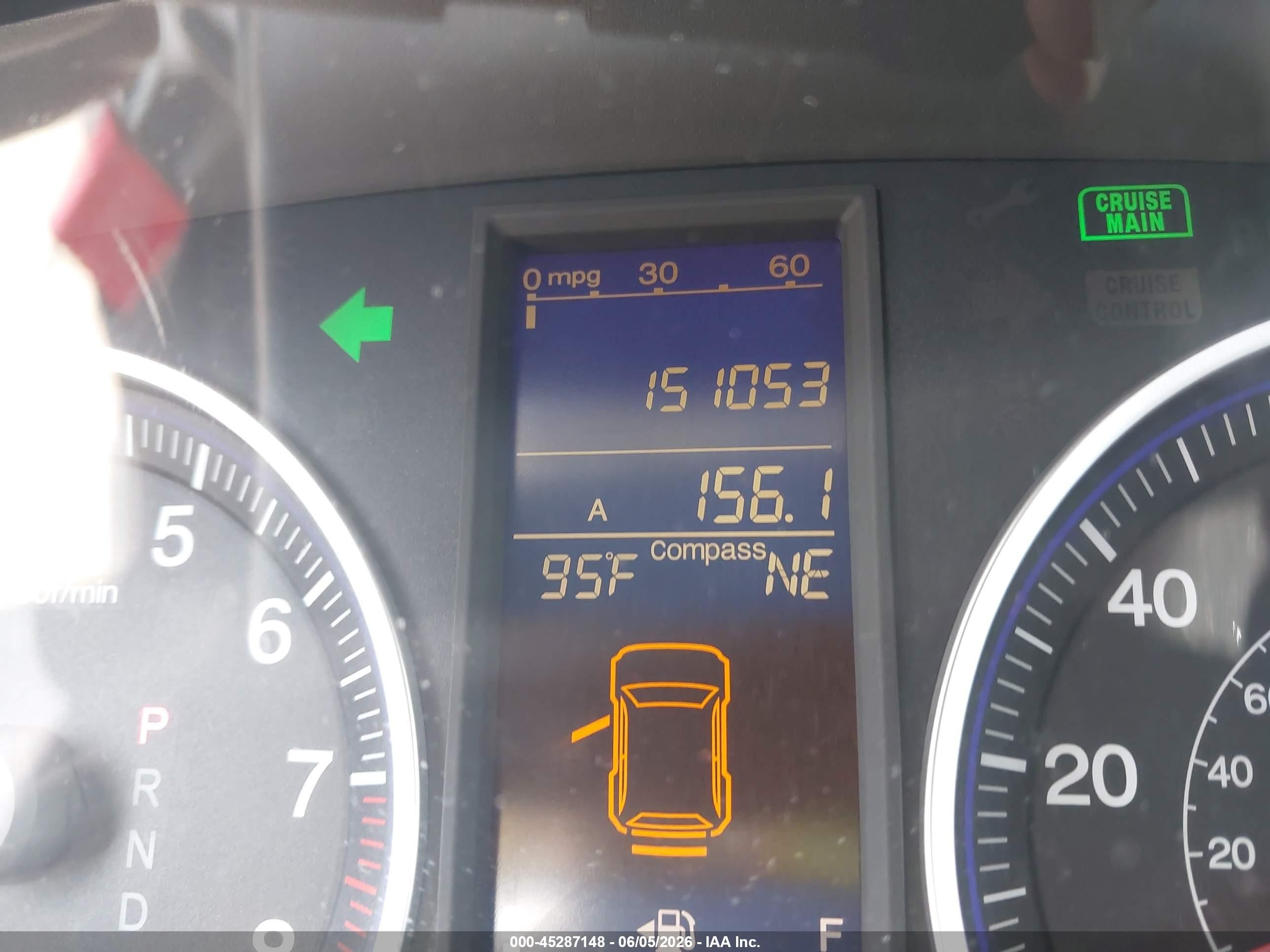 2011 Honda Cr-v Ex Blue vin: 5J6RE4H53BL019024