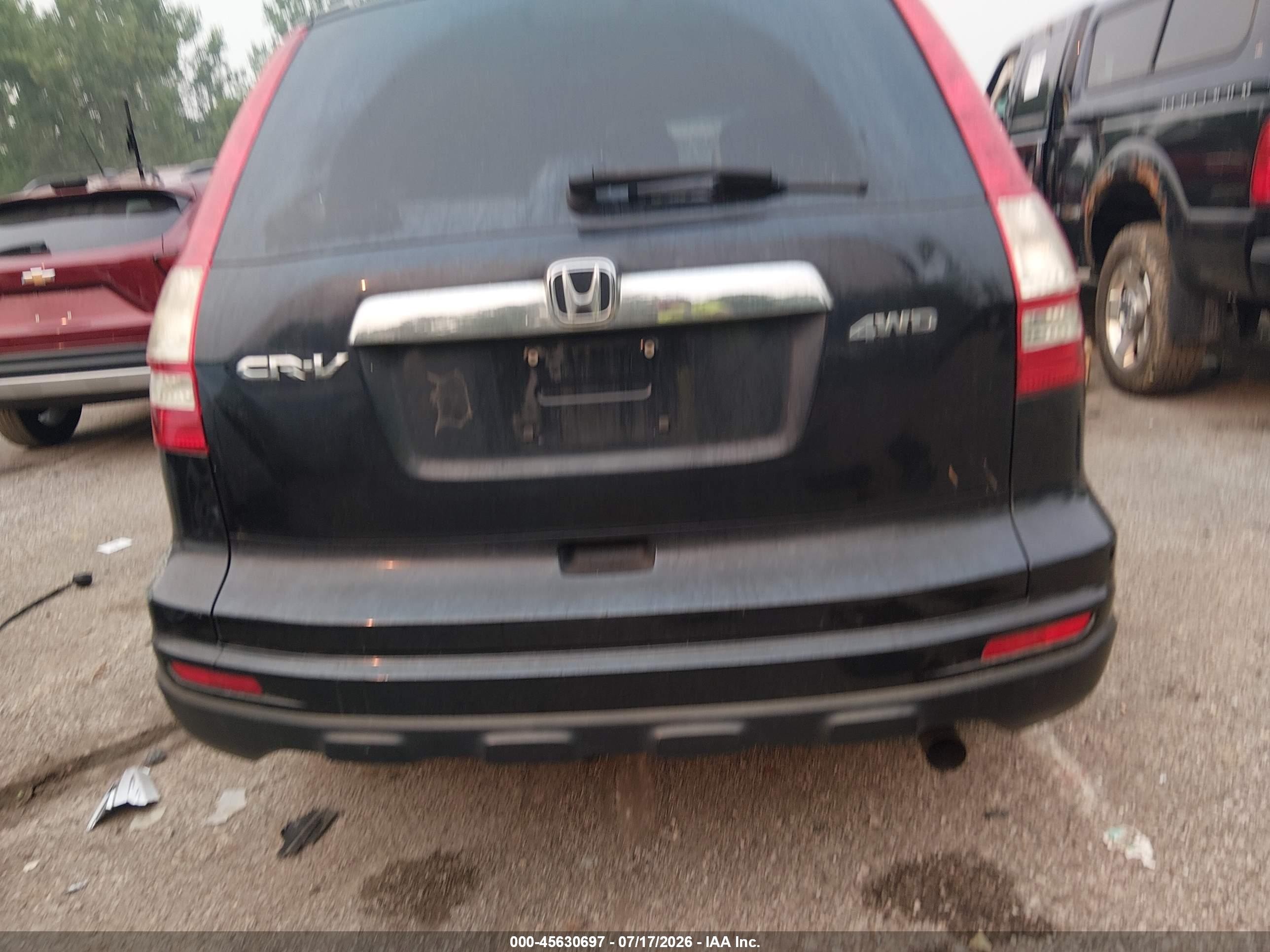2011 Honda Cr-v Ex Black vin: 5J6RE4H53BL049009