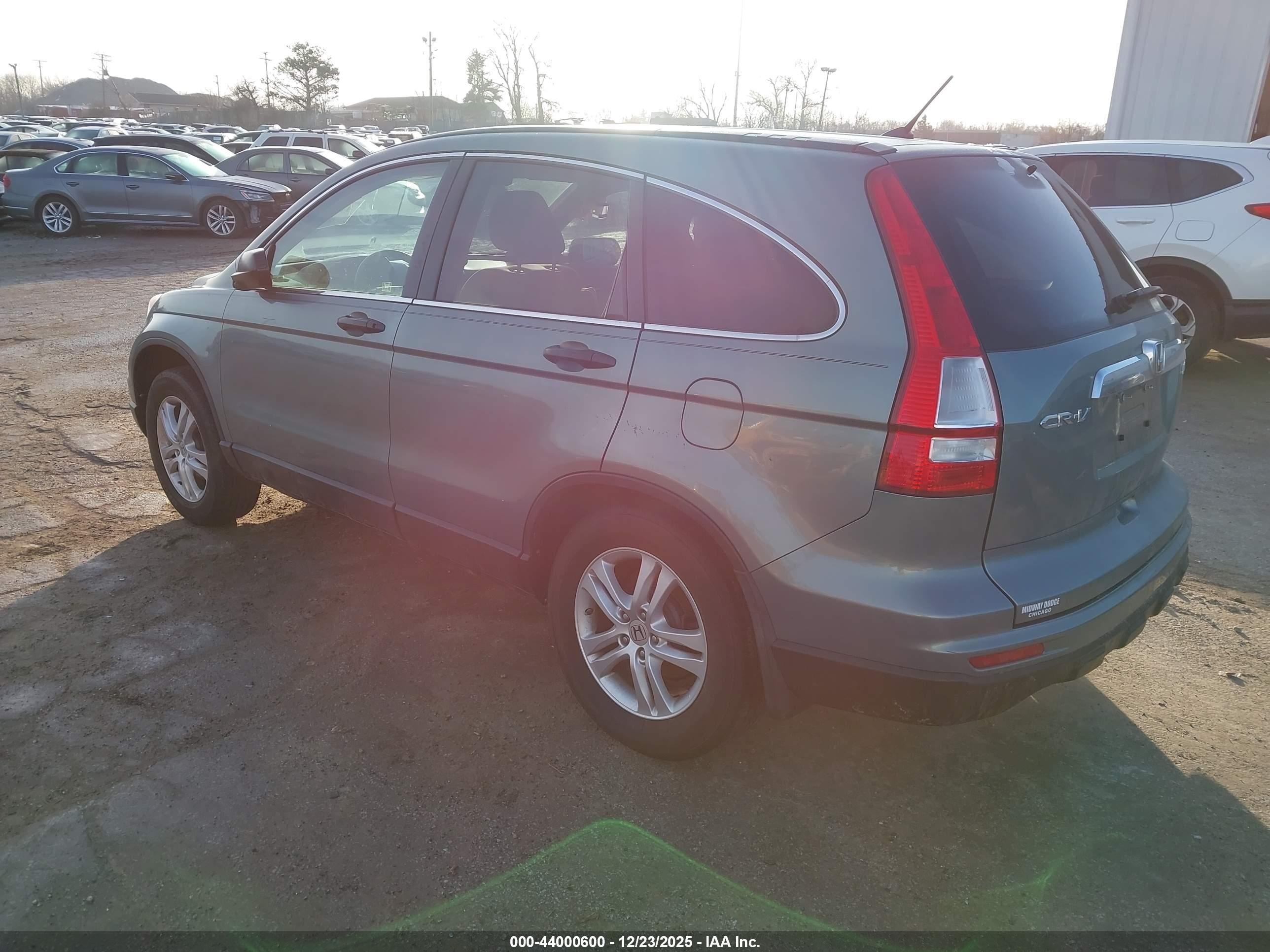 2011 Honda Cr-v Ex Зеленый vin: 5J6RE4H53BL067770