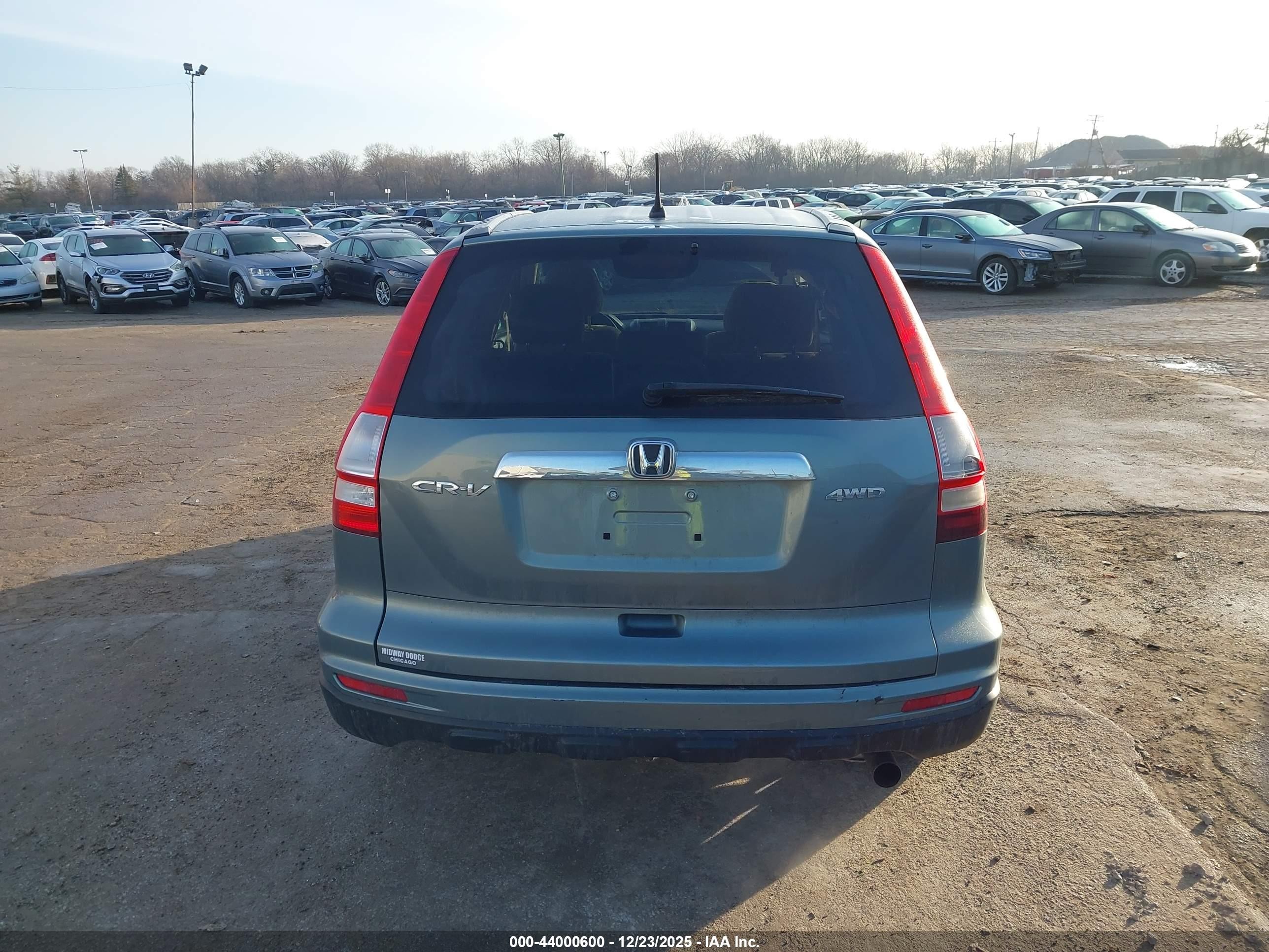 2011 Honda Cr-v Ex Зеленый vin: 5J6RE4H53BL067770