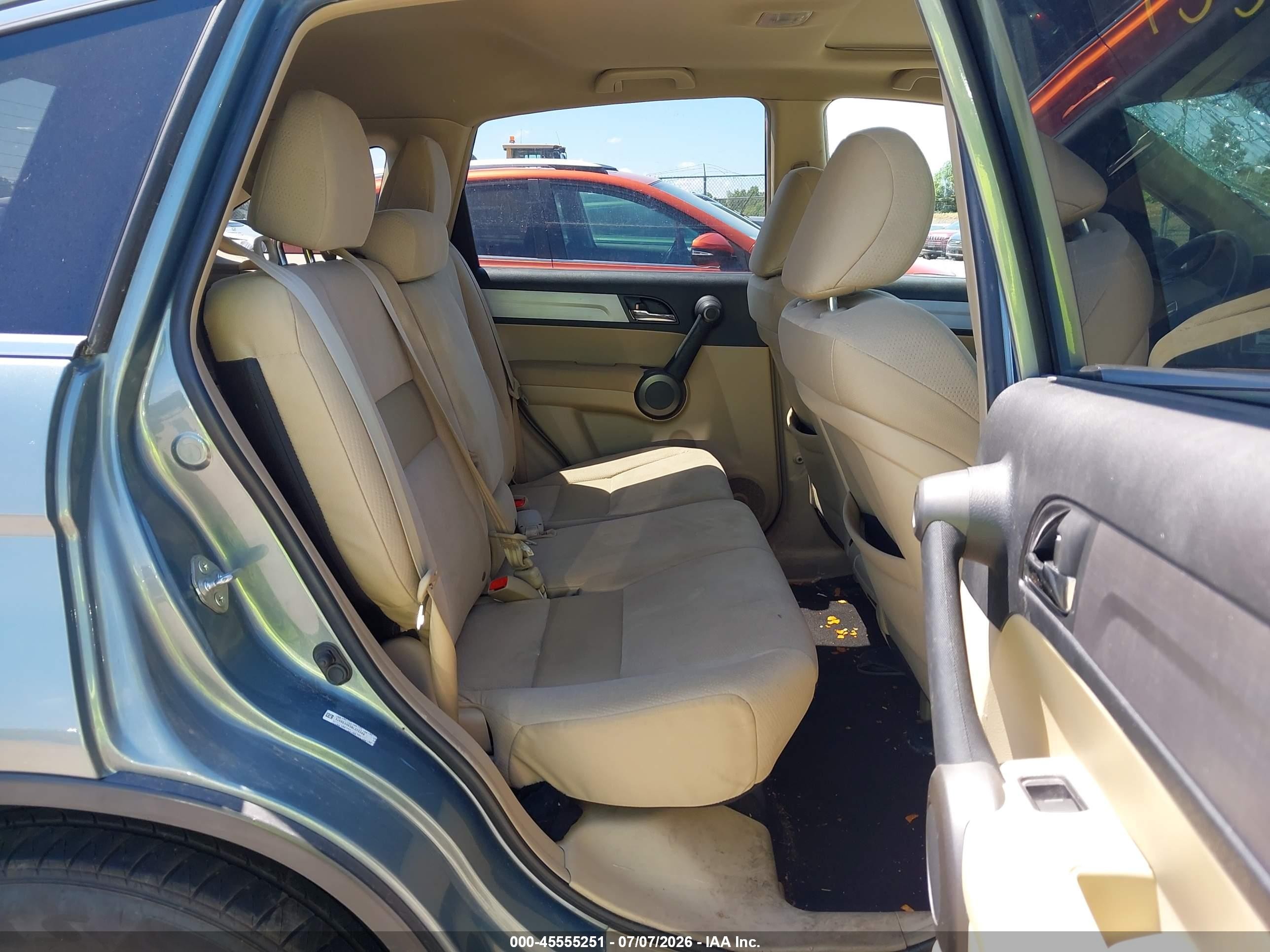 2011 Honda Cr-v Ex Green vin: 5J6RE4H53BL072368
