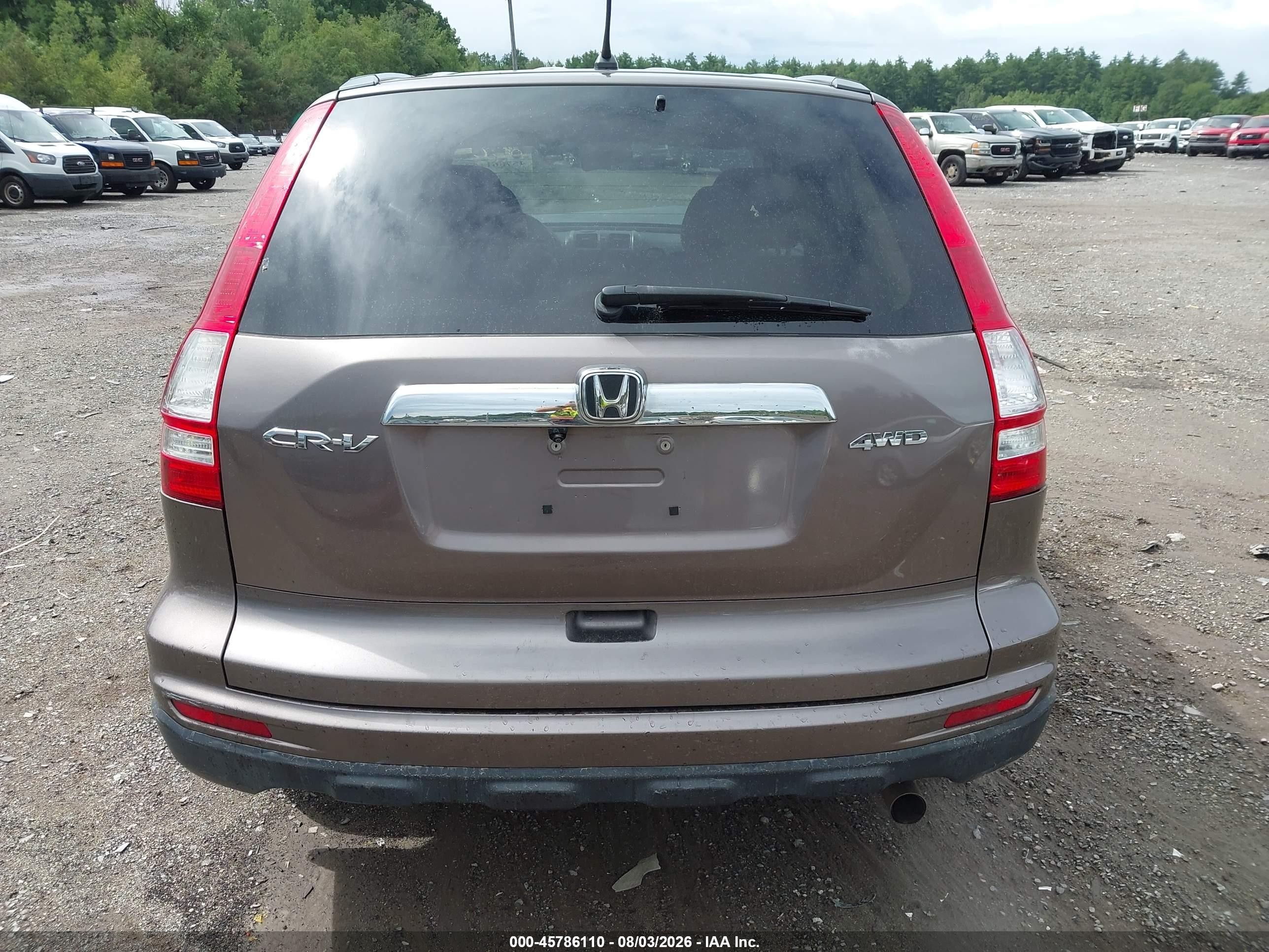 2011 Honda Cr-v Ex Beige vin: 5J6RE4H53BL073214