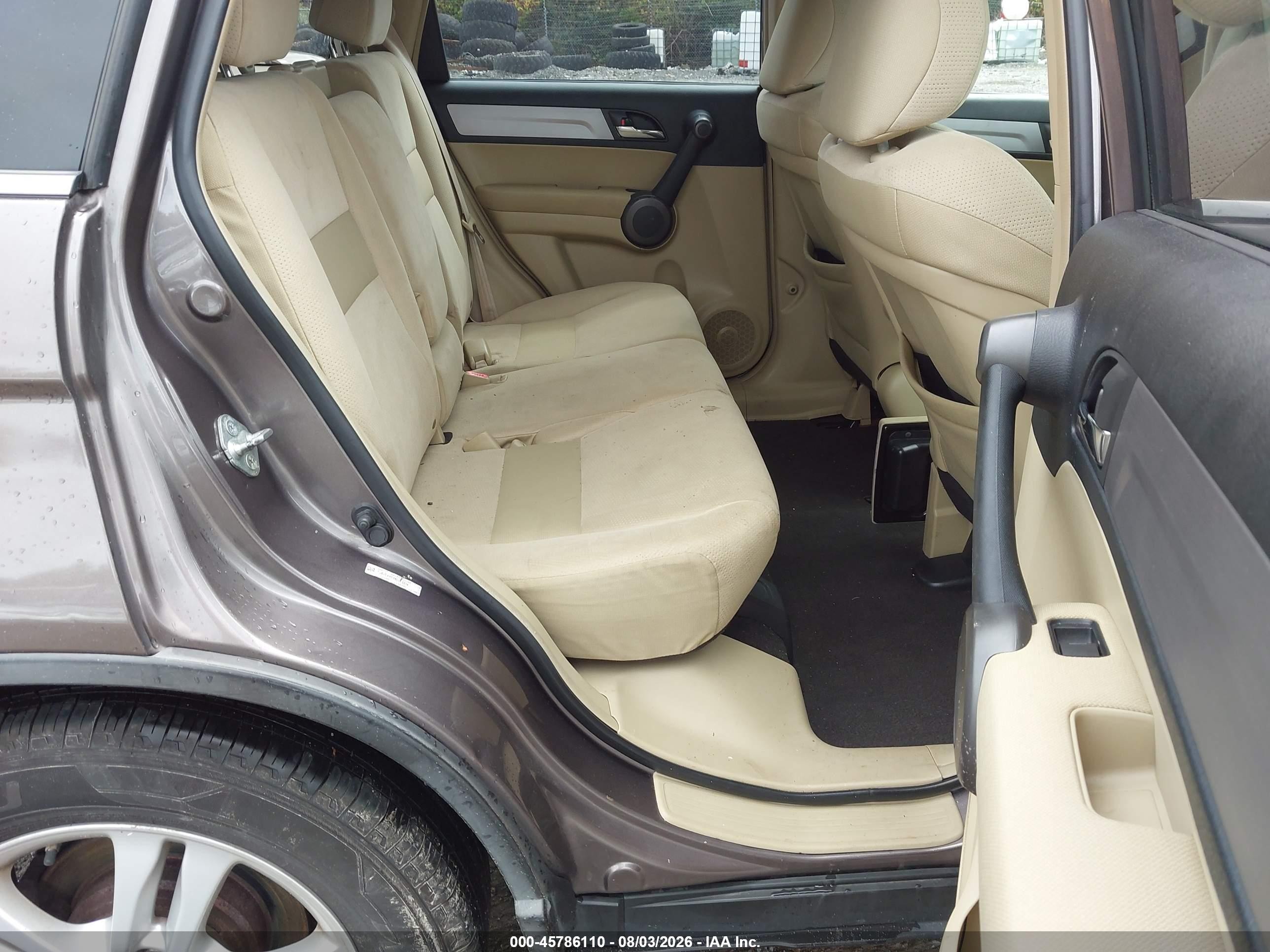 2011 Honda Cr-v Ex Beige vin: 5J6RE4H53BL073214