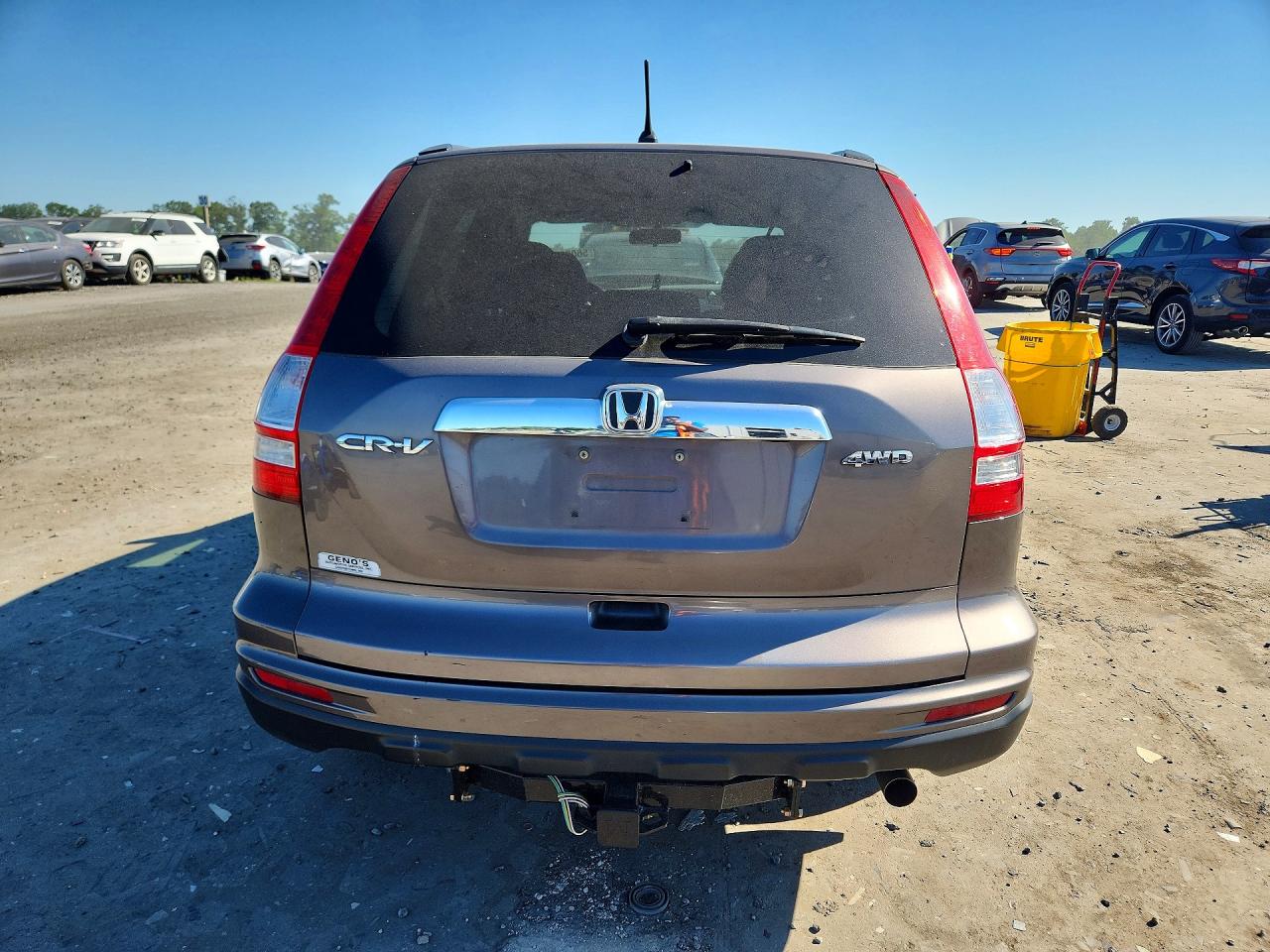 2011 Honda Cr-v Ex Gray vin: 5J6RE4H53BL094371