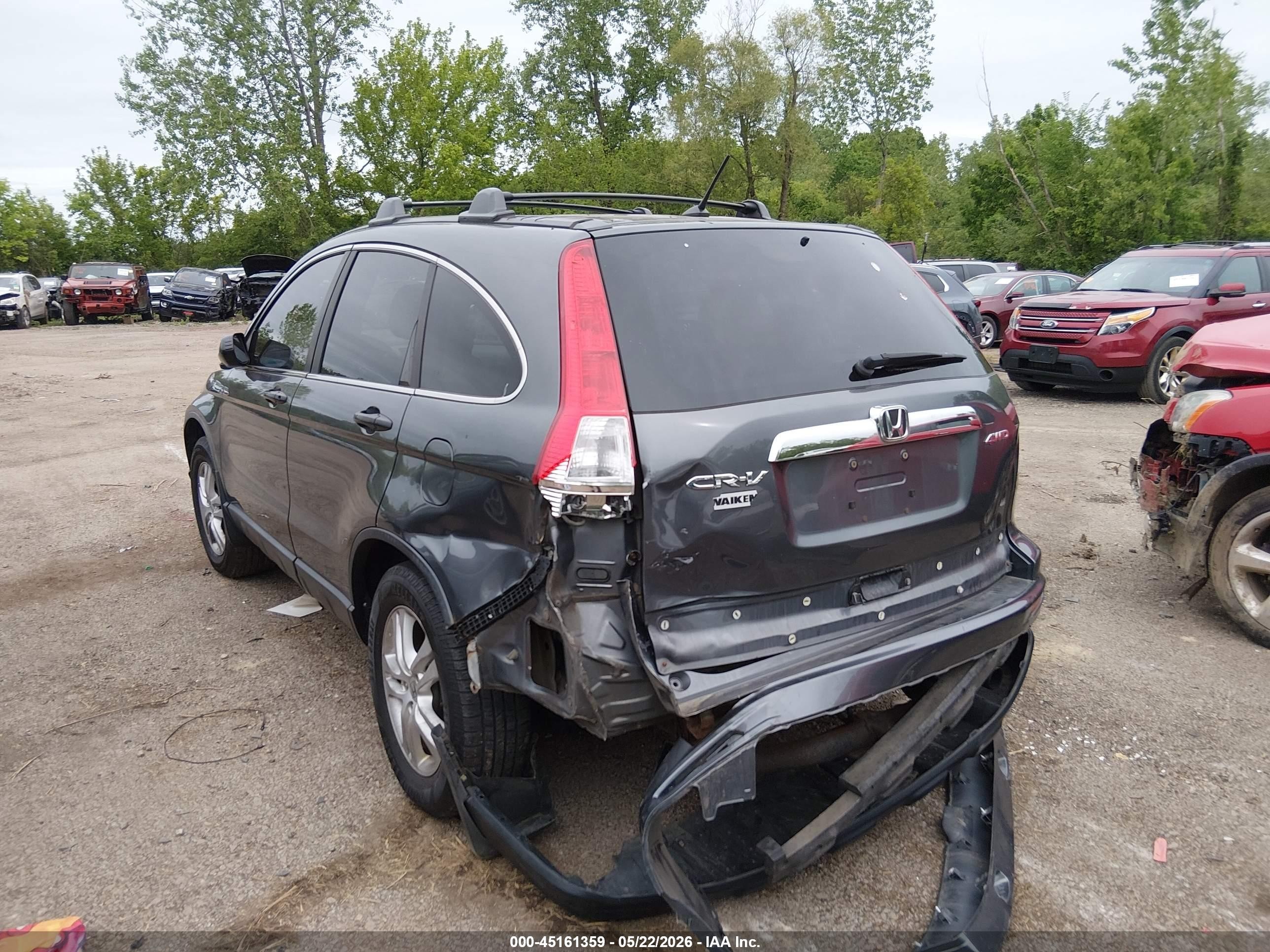 2011 Honda Cr-v Ex Серый vin: 5J6RE4H53BL103263