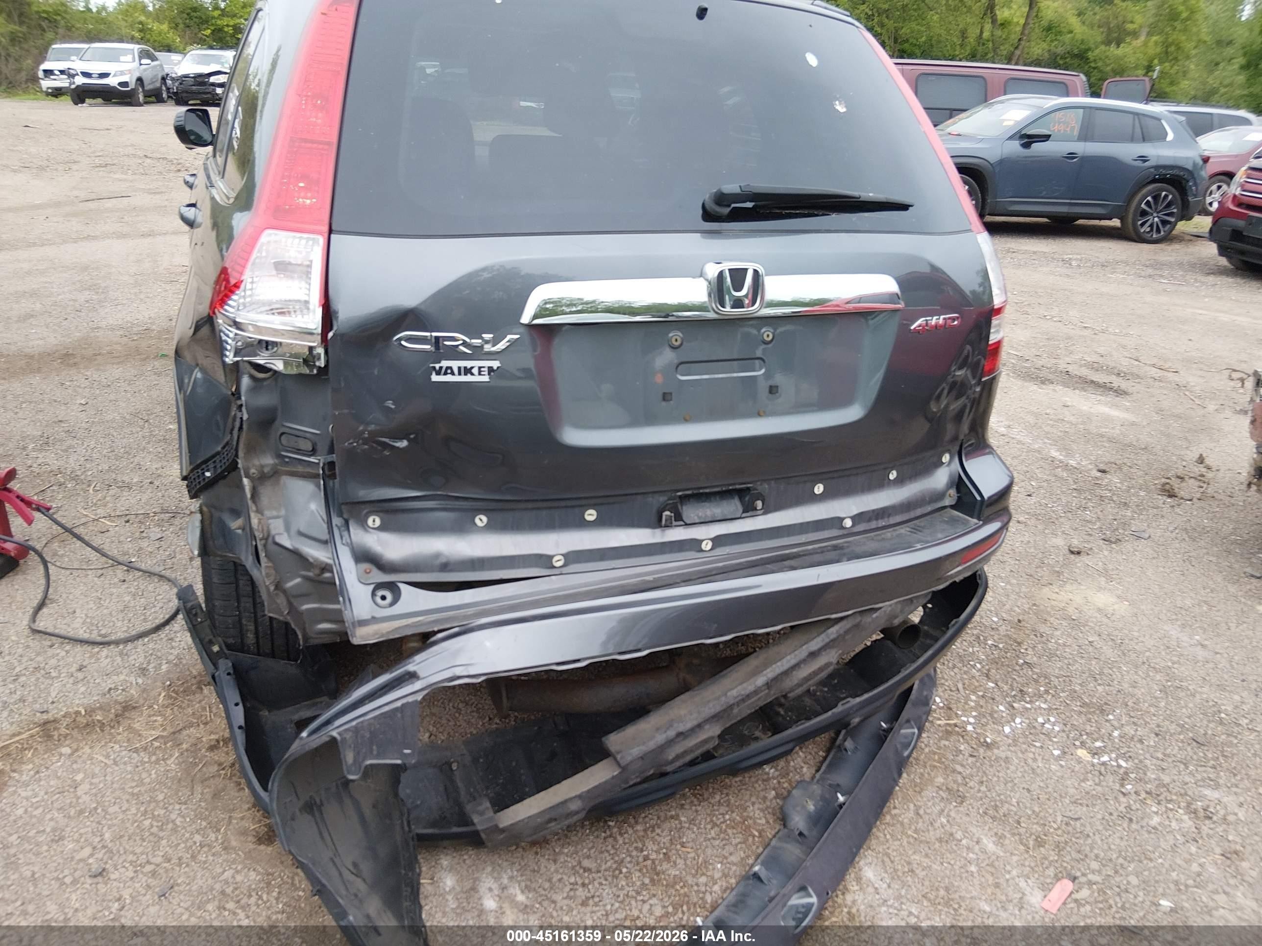 2011 Honda Cr-v Ex Серый vin: 5J6RE4H53BL103263