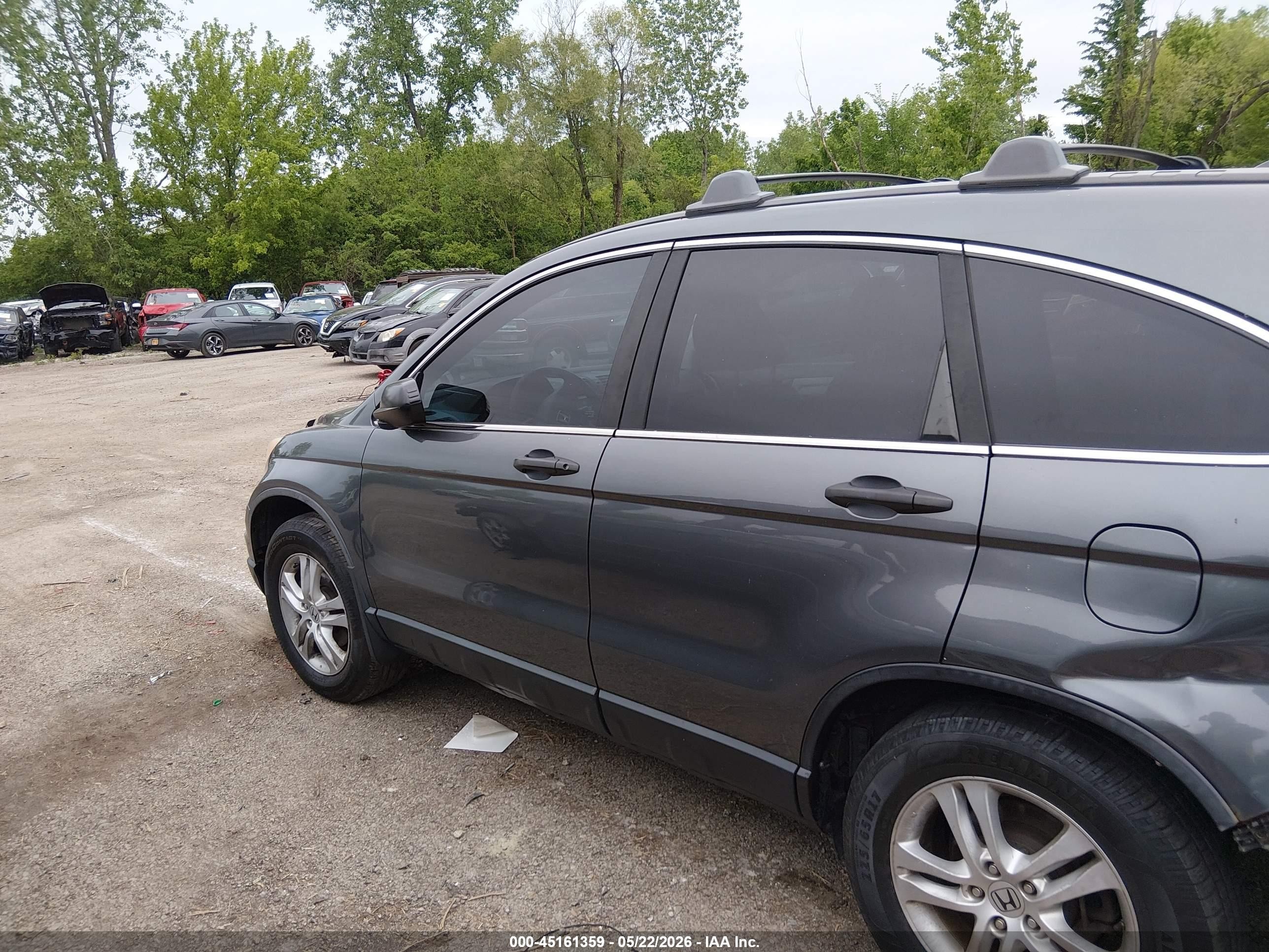 2011 Honda Cr-v Ex Серый vin: 5J6RE4H53BL103263