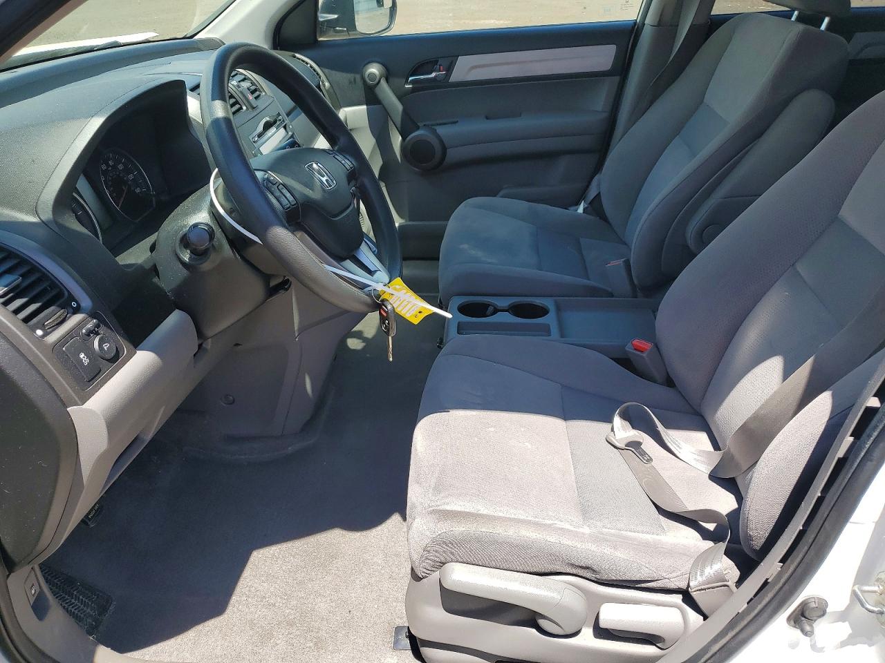 2010 Honda Cr-v Ex White vin: 5J6RE4H54AL001307