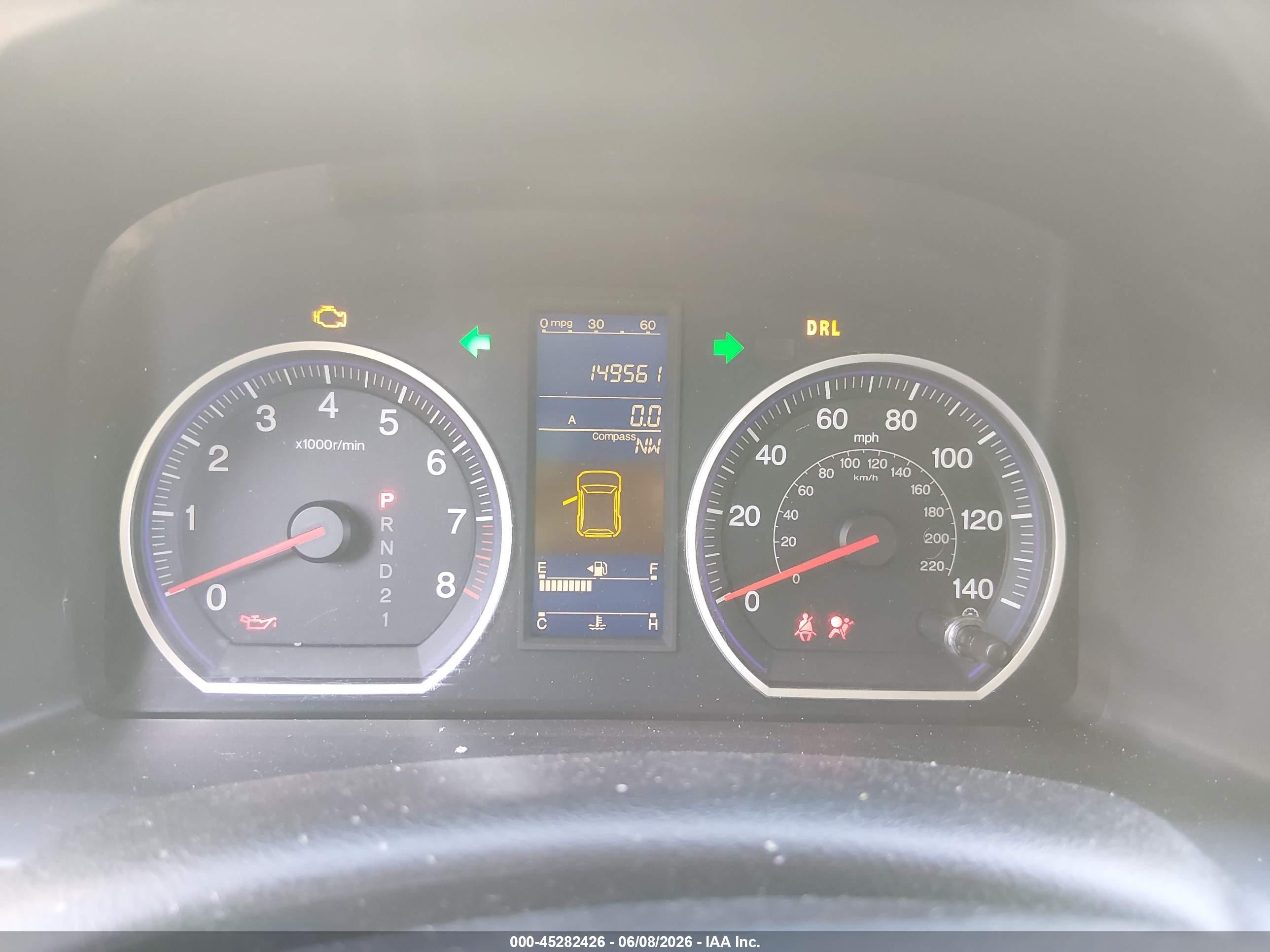 2010 Honda Cr-v Ex Blue vin: 5J6RE4H54AL030659
