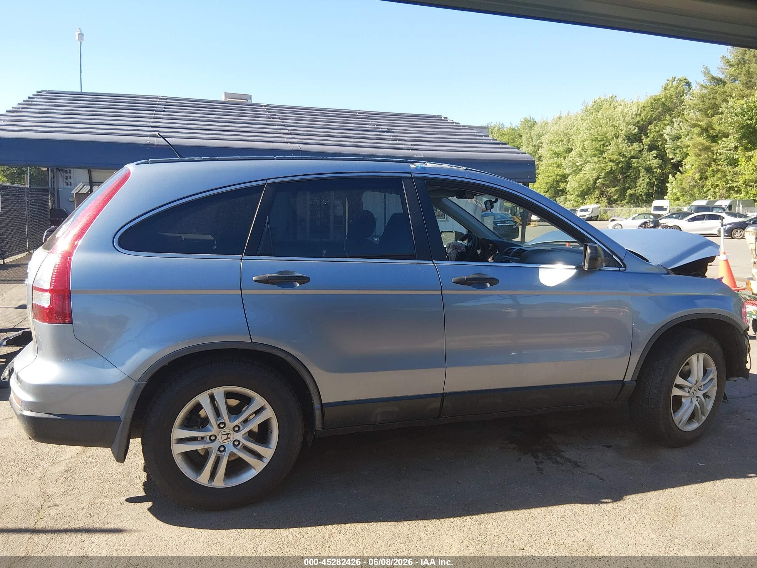 2010 Honda Cr-v Ex Blue vin: 5J6RE4H54AL030659