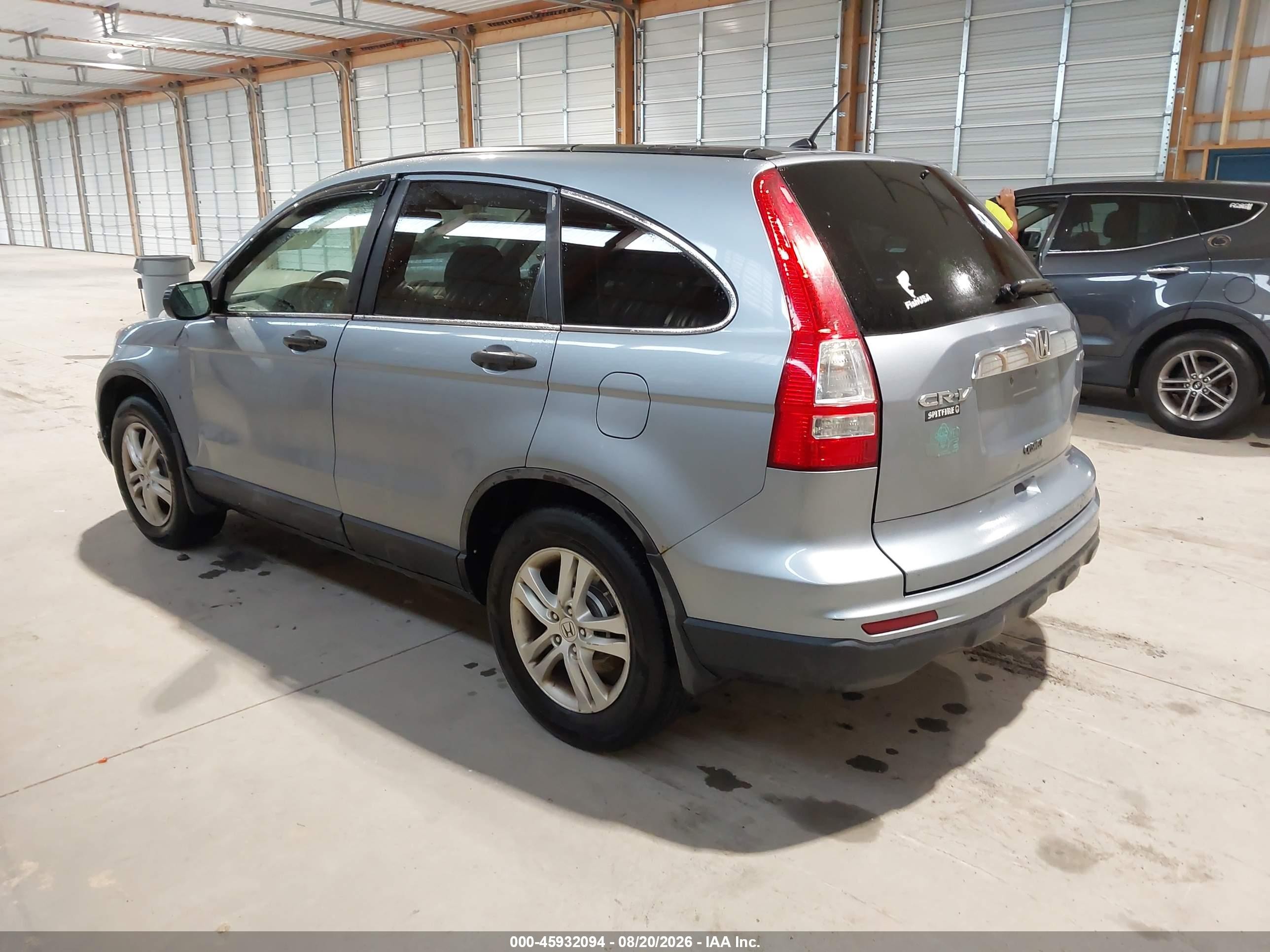 2010 Honda Cr-v Ex Серый vin: 5J6RE4H54AL031133
