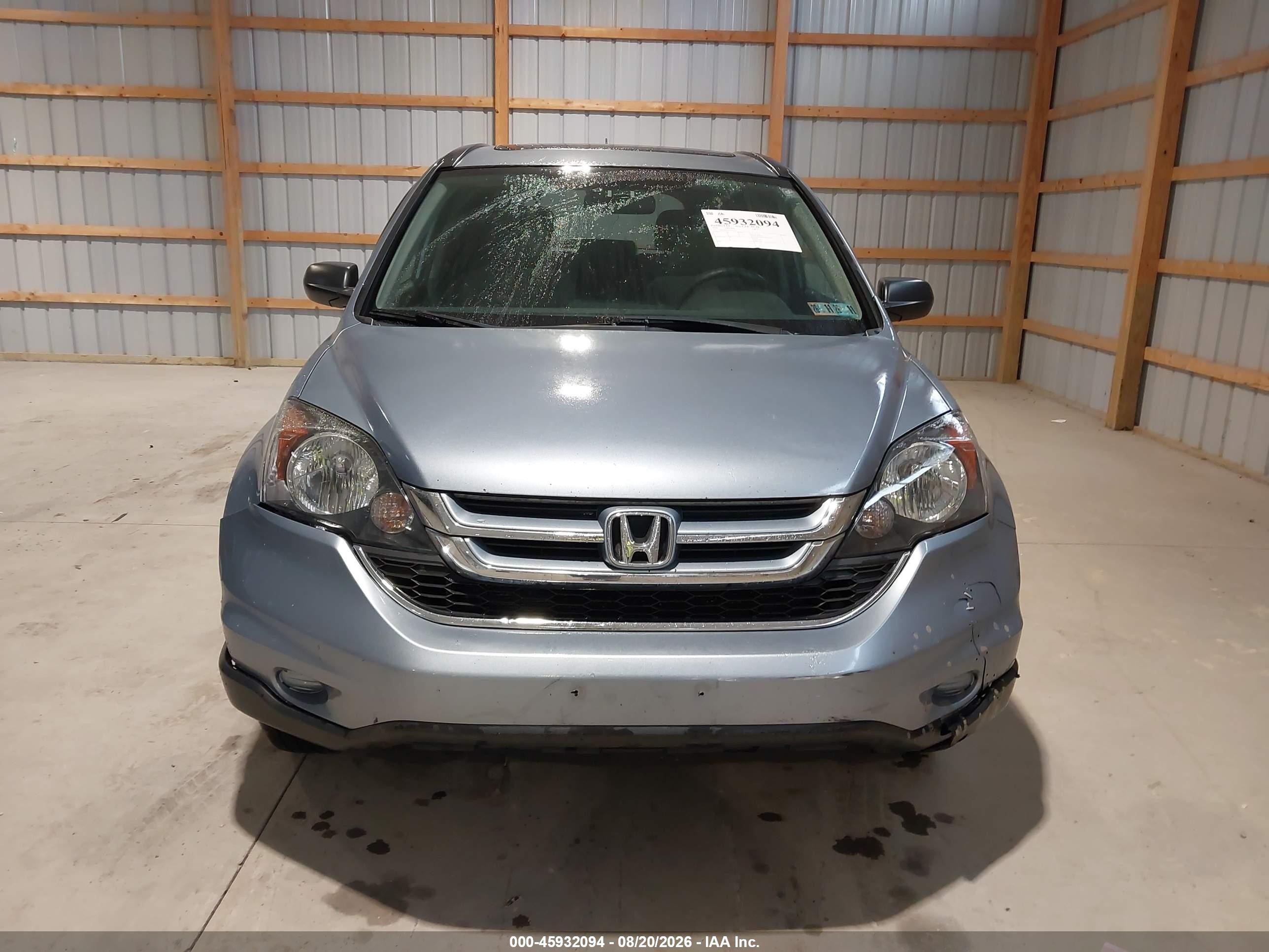 2010 Honda Cr-v Ex Серый vin: 5J6RE4H54AL031133