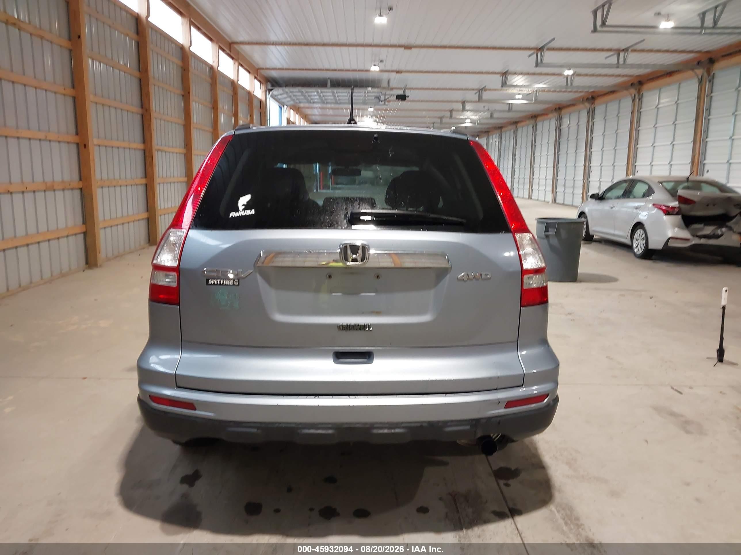 2010 Honda Cr-v Ex Серый vin: 5J6RE4H54AL031133