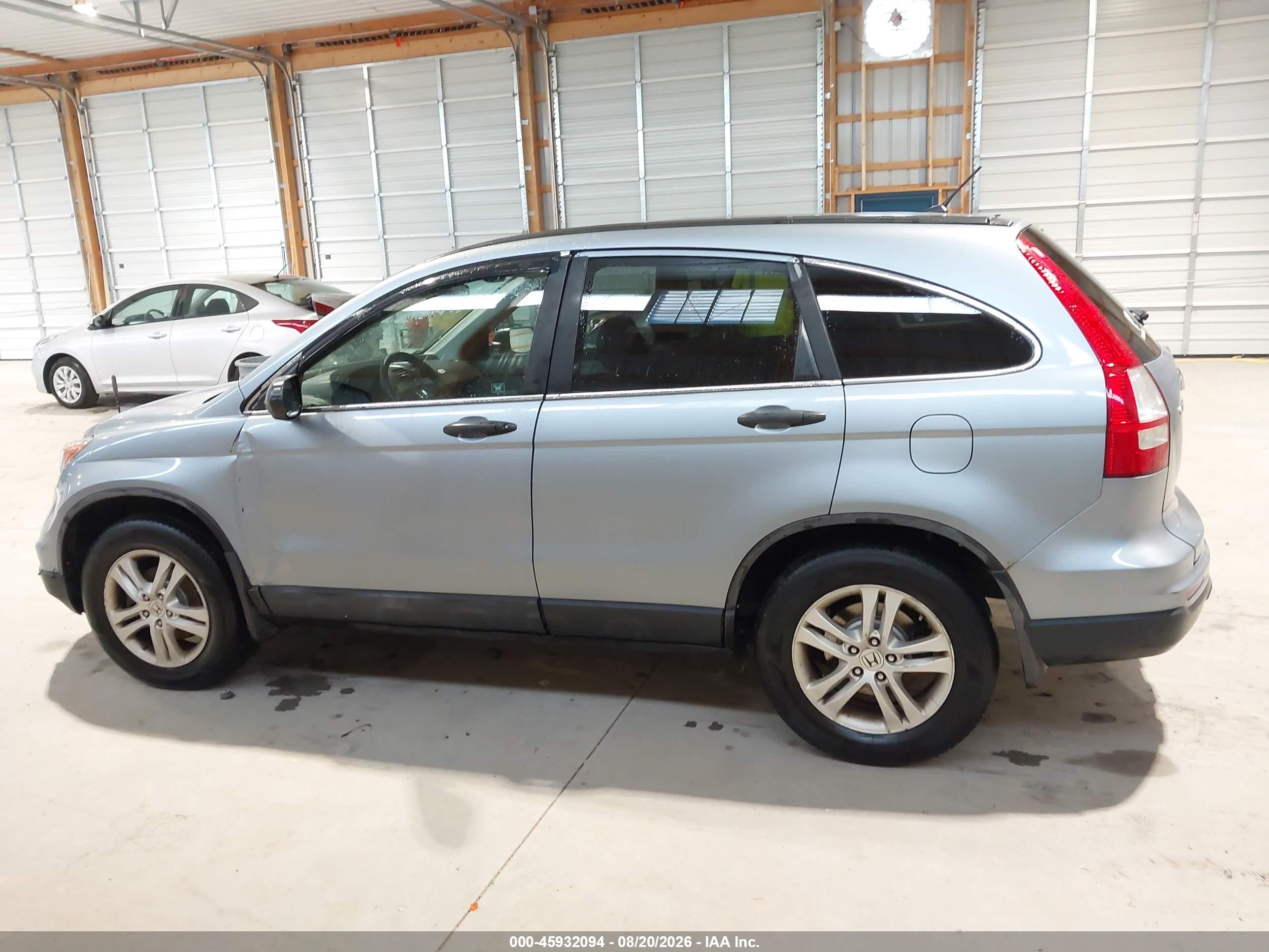 2010 Honda Cr-v Ex Серый vin: 5J6RE4H54AL031133