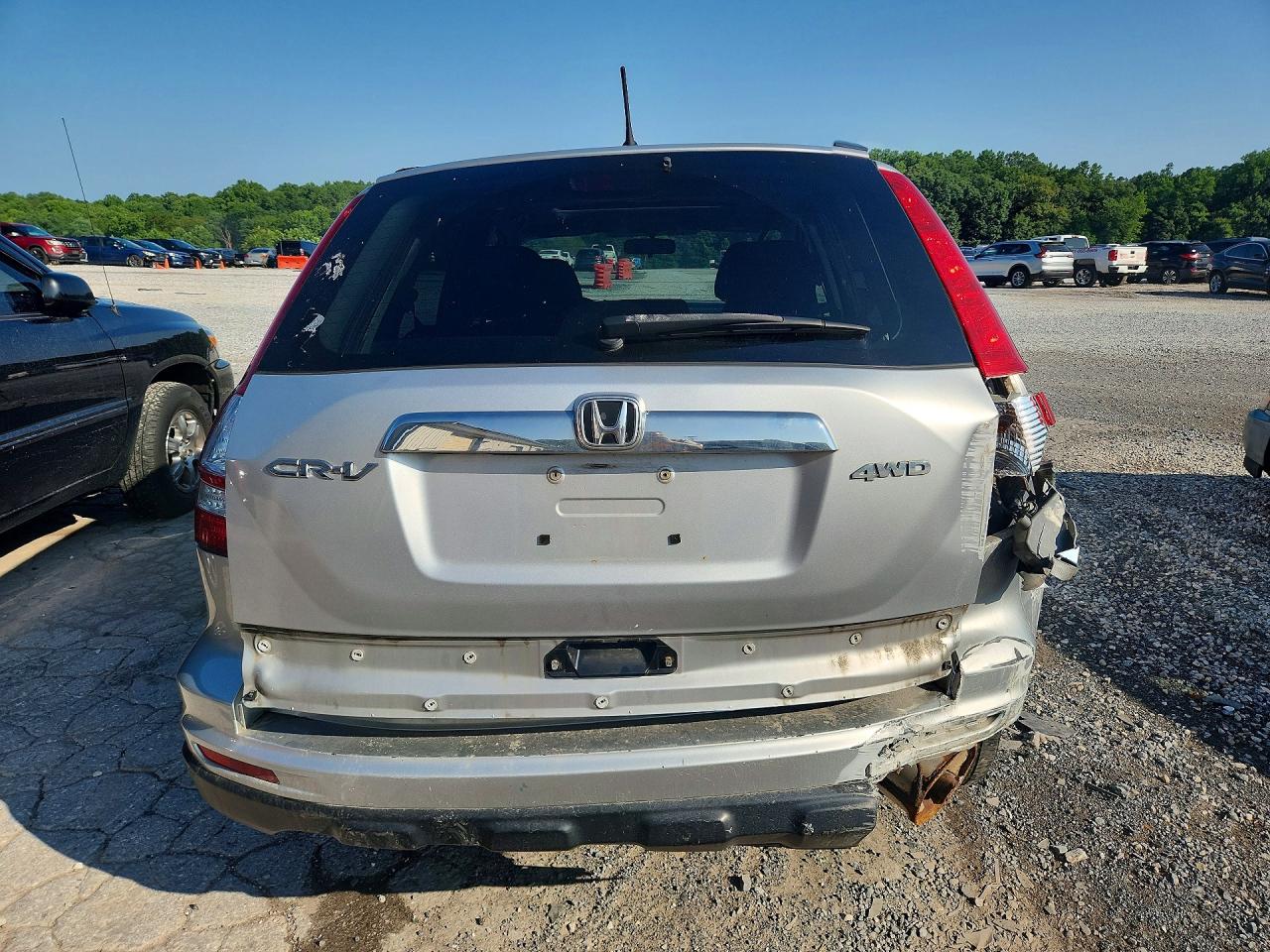 2010 Honda Cr-v Ex Silver vin: 5J6RE4H54AL034825