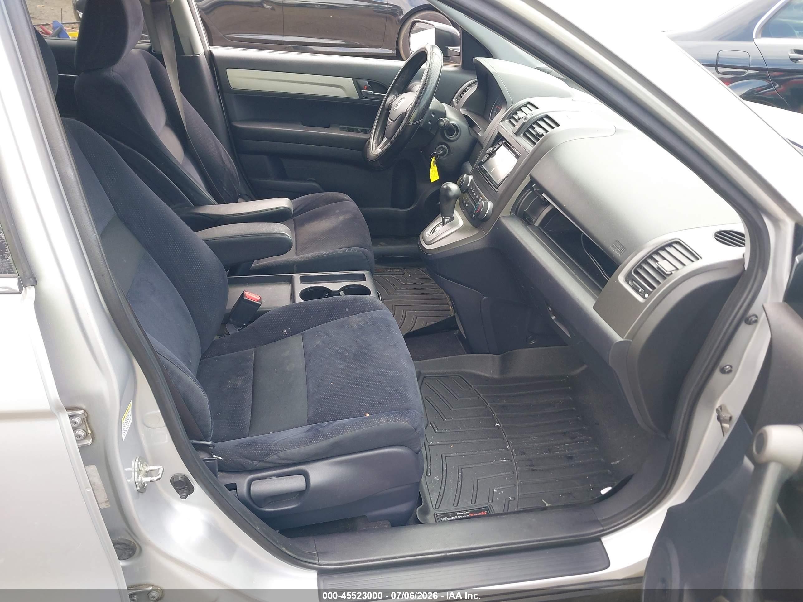 2010 Honda Cr-v Ex Silver vin: 5J6RE4H54AL044853