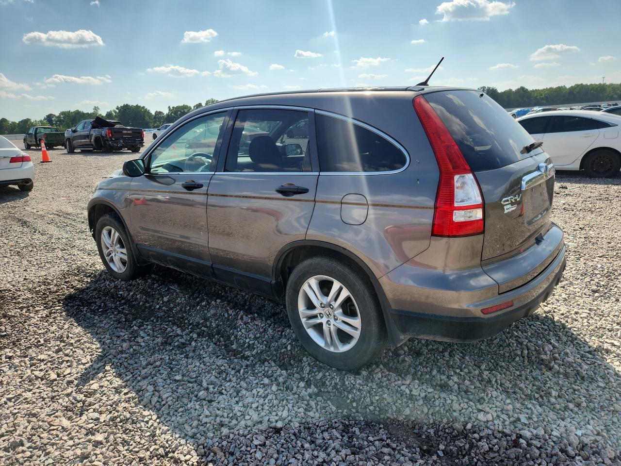 2010 Honda Cr-v Ex Gray vin: 5J6RE4H54AL051978