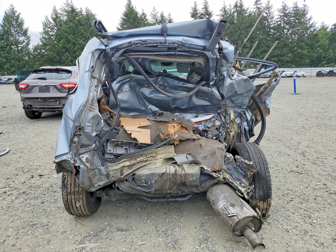 2010 Honda Cr-v Ex Blue vin: 5J6RE4H54AL066576