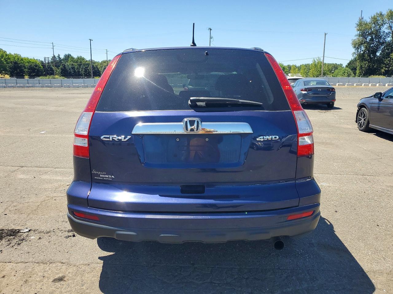 2010 Honda Cr-v Ex Blue vin: 5J6RE4H54AL069526