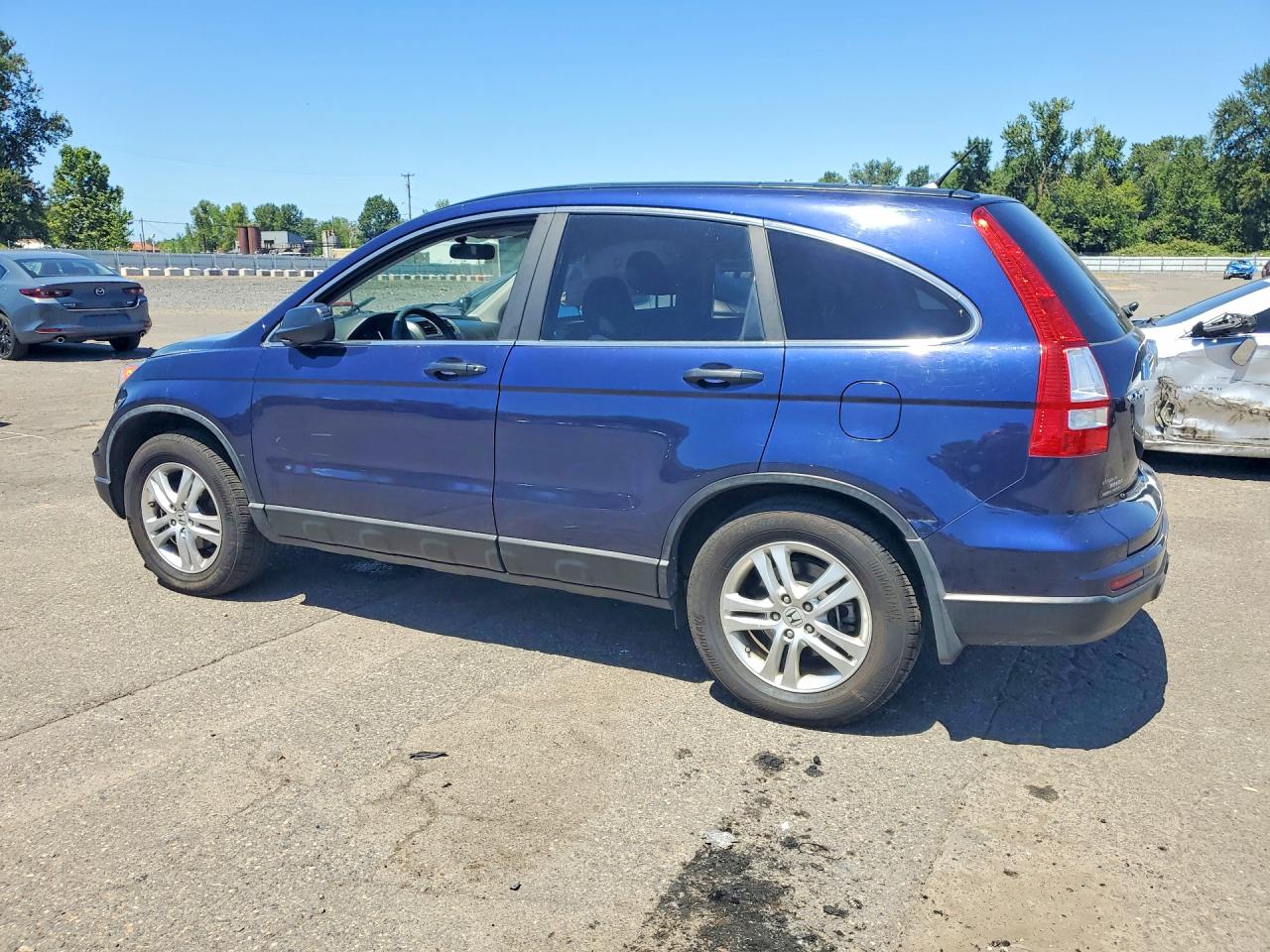 2010 Honda Cr-v Ex Blue vin: 5J6RE4H54AL069526