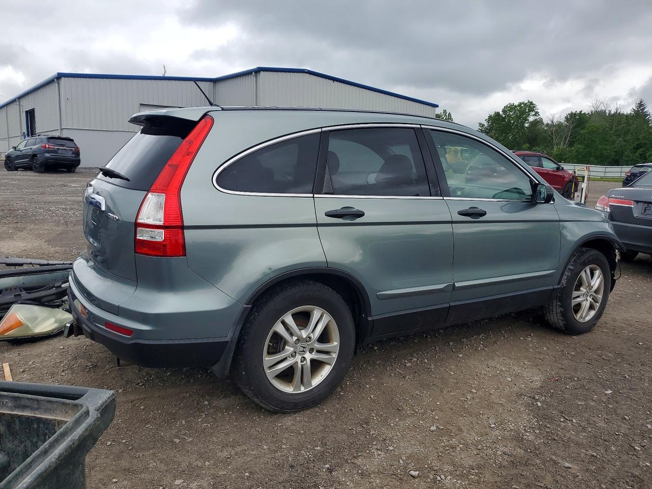 2010 Honda Cr-v Ex Teal vin: 5J6RE4H54AL087220