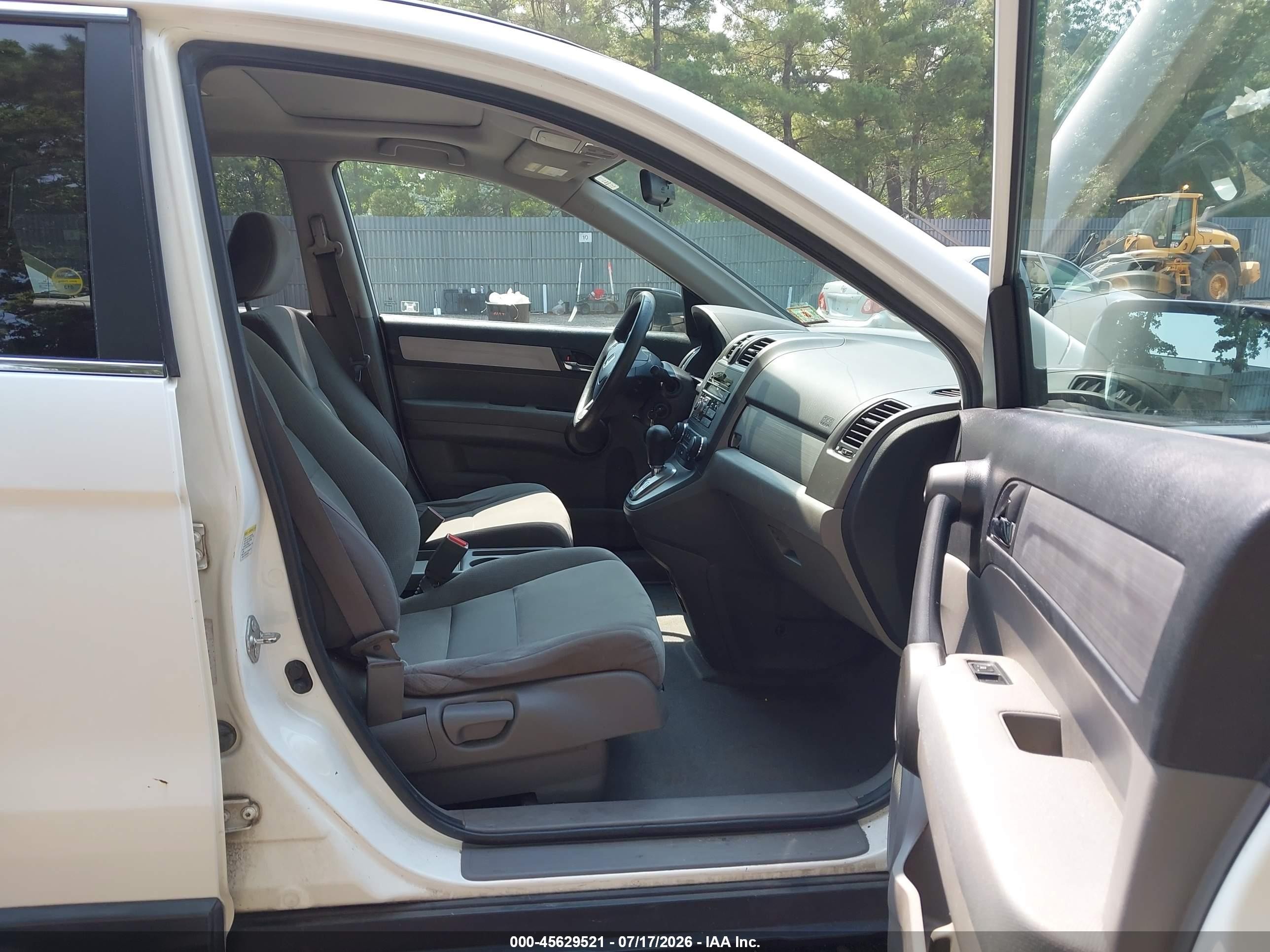 2010 Honda Cr-v Ex White vin: 5J6RE4H54AL091428