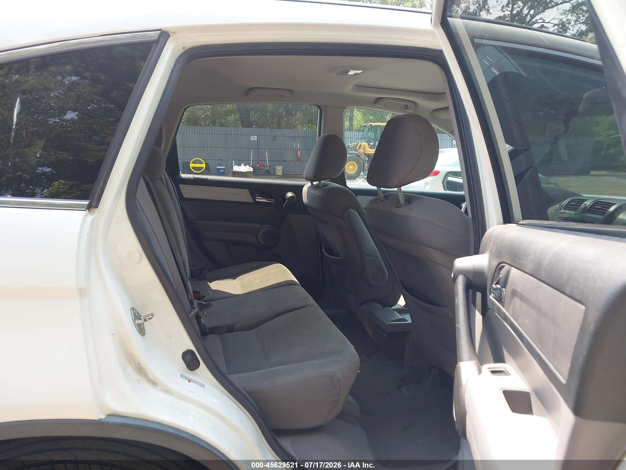 2010 Honda Cr-v Ex White vin: 5J6RE4H54AL091428