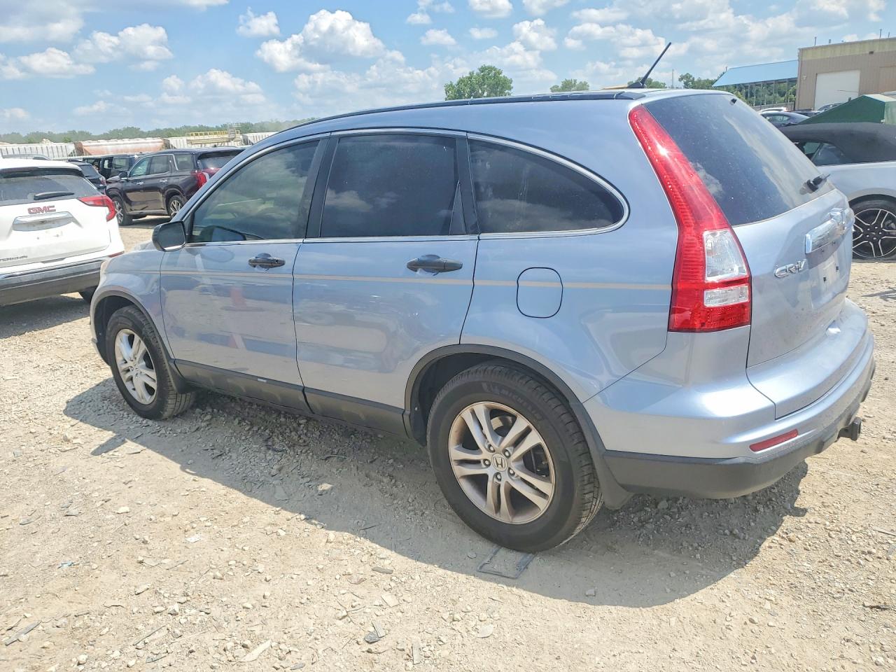 2010 Honda Cr-v Ex Blue vin: 5J6RE4H54AL095785