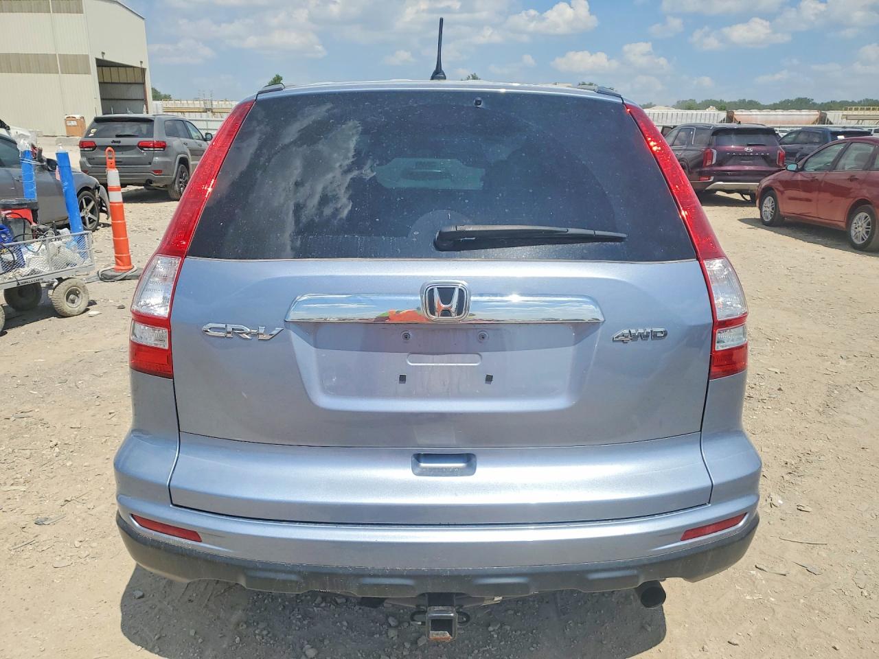 2010 Honda Cr-v Ex Blue vin: 5J6RE4H54AL095785